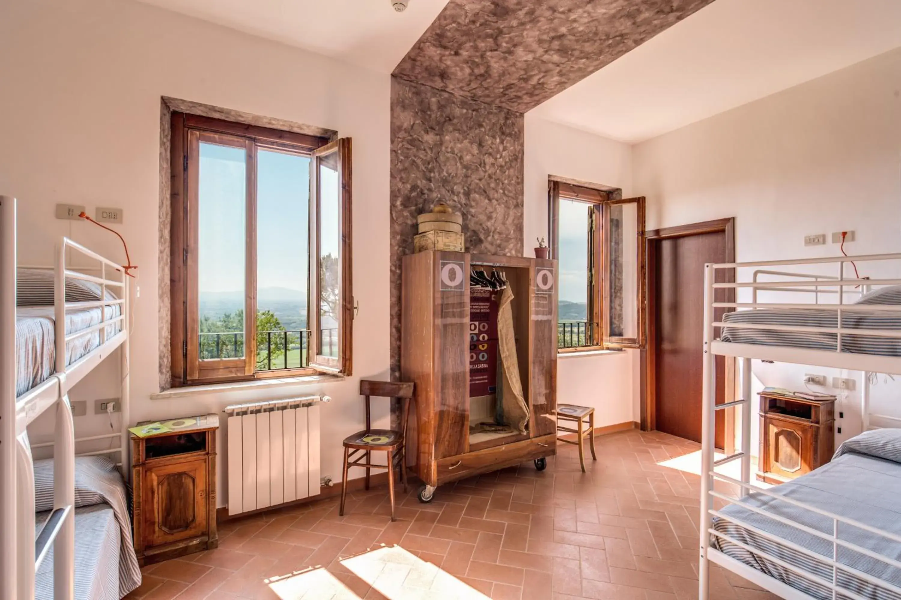 Single Bed in Dormitory Room in ecOstello Magliano Sabina Single Bed in Dormitory Room in ecOstello Magliano Sabina