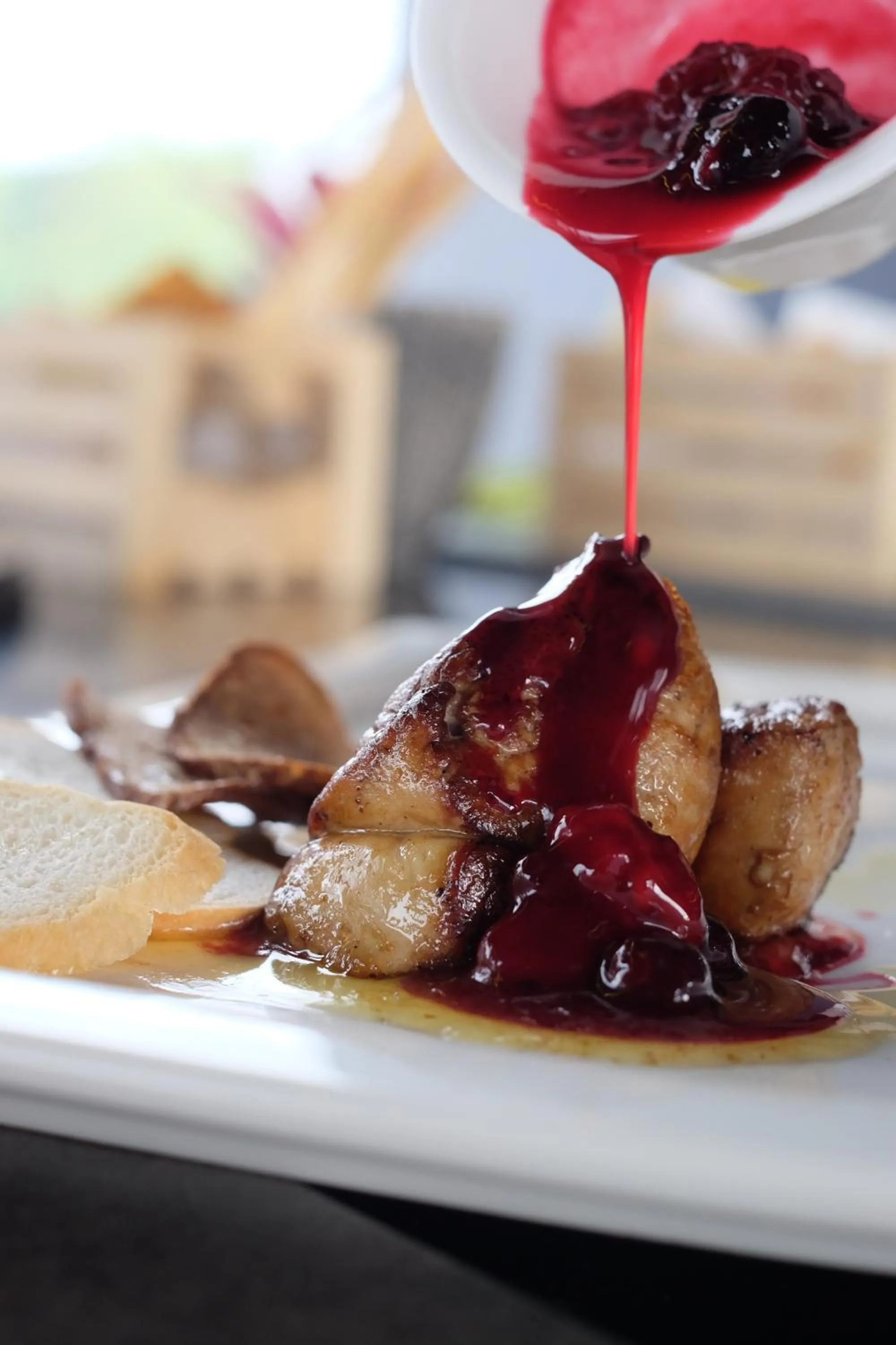 Food close-up in The Paz Resort Khao Yai