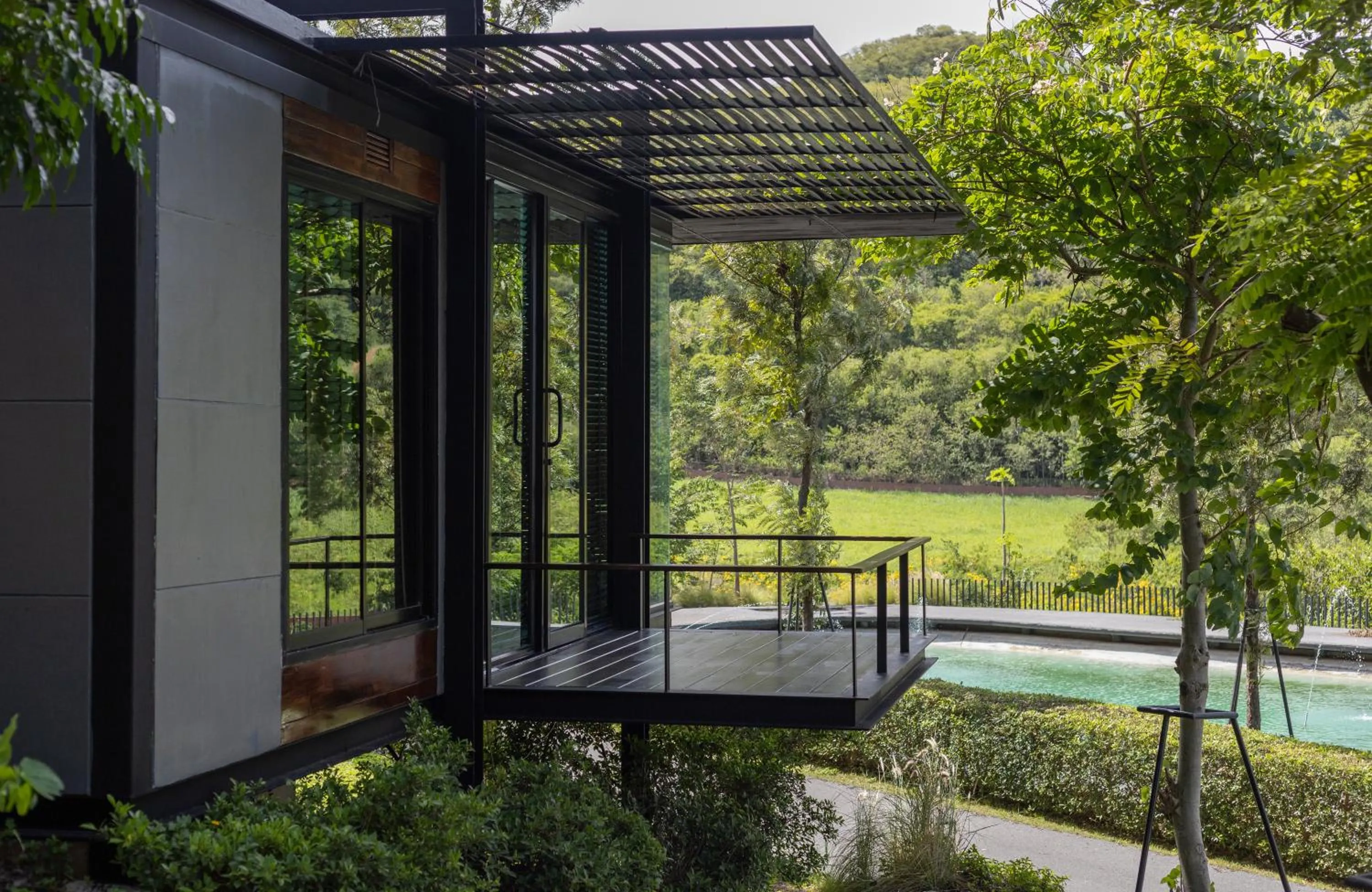 Balcony/Terrace in The Paz Resort Khao Yai