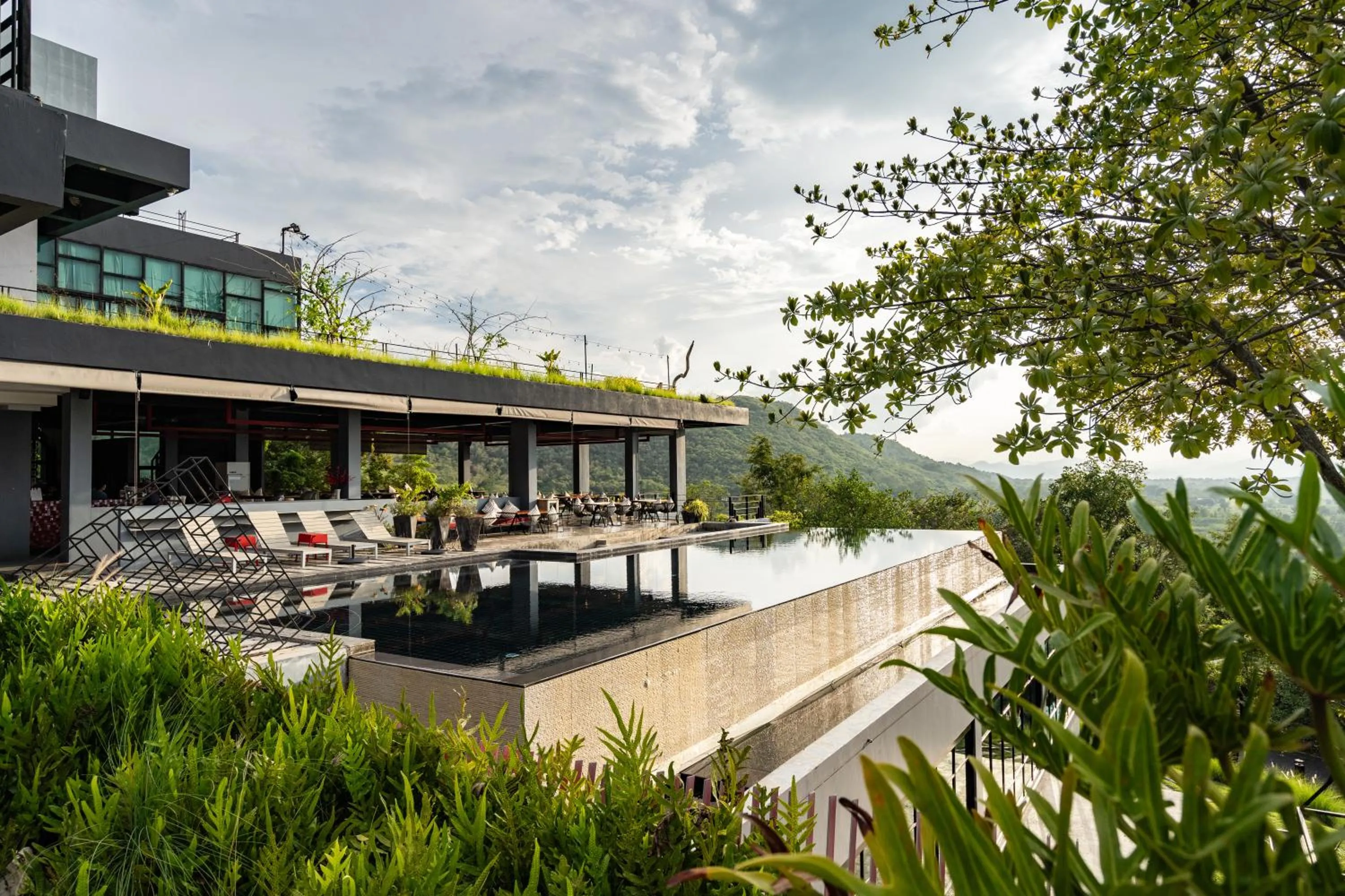 Swimming pool in The Paz Resort Khao Yai