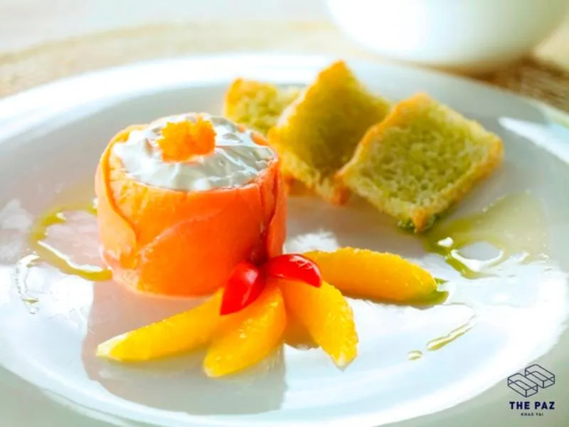 Food close-up in The Paz Resort Khao Yai