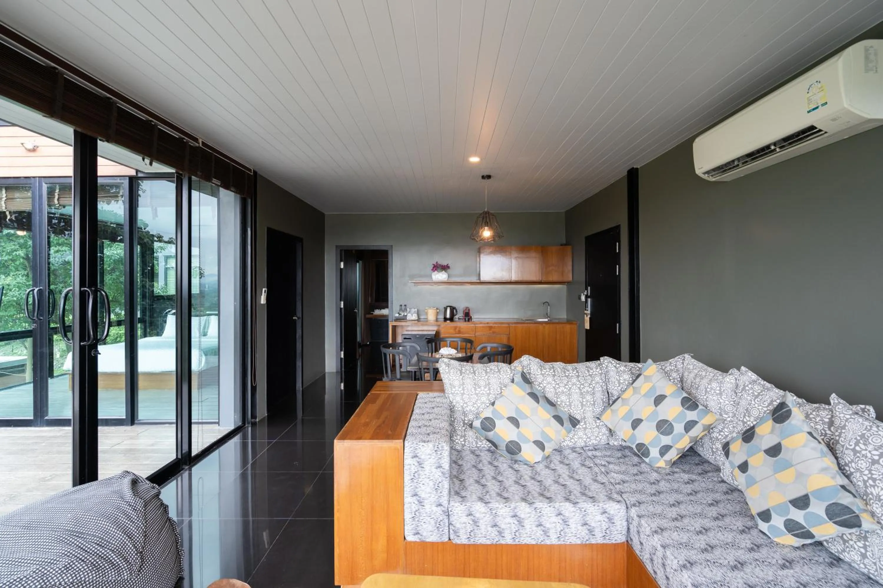 Living room in The Paz Resort Khao Yai