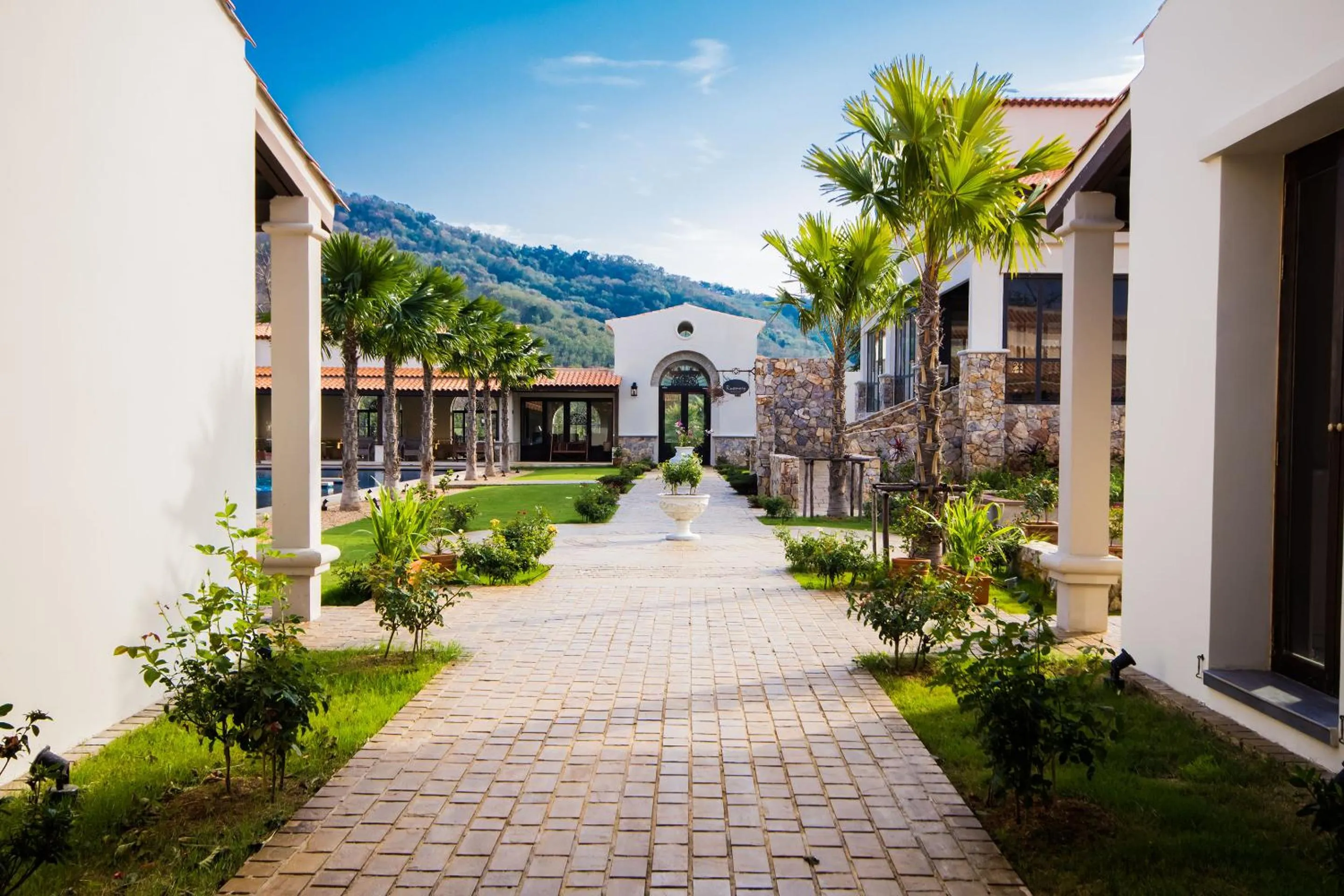 Facade/entrance in Mela Garden Retreat Cottage