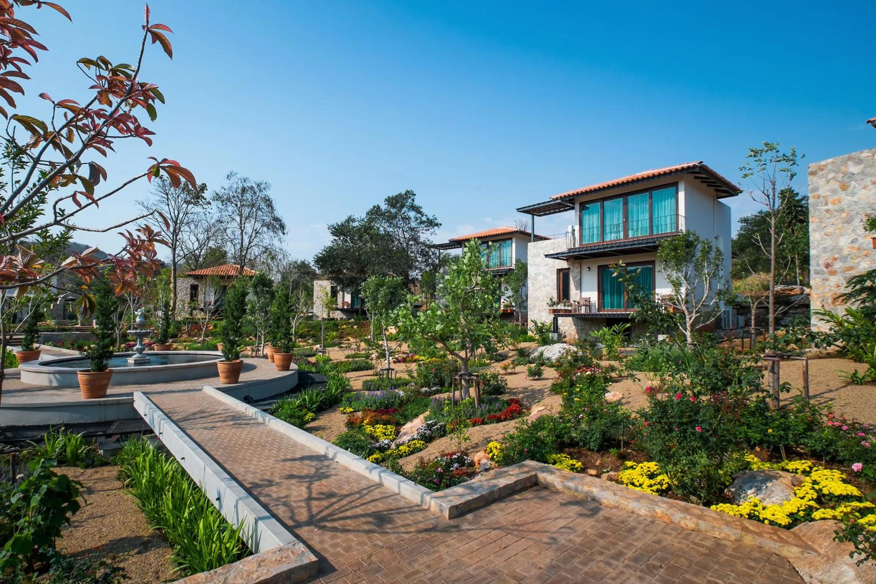 Garden in Mela Garden Retreat Cottage