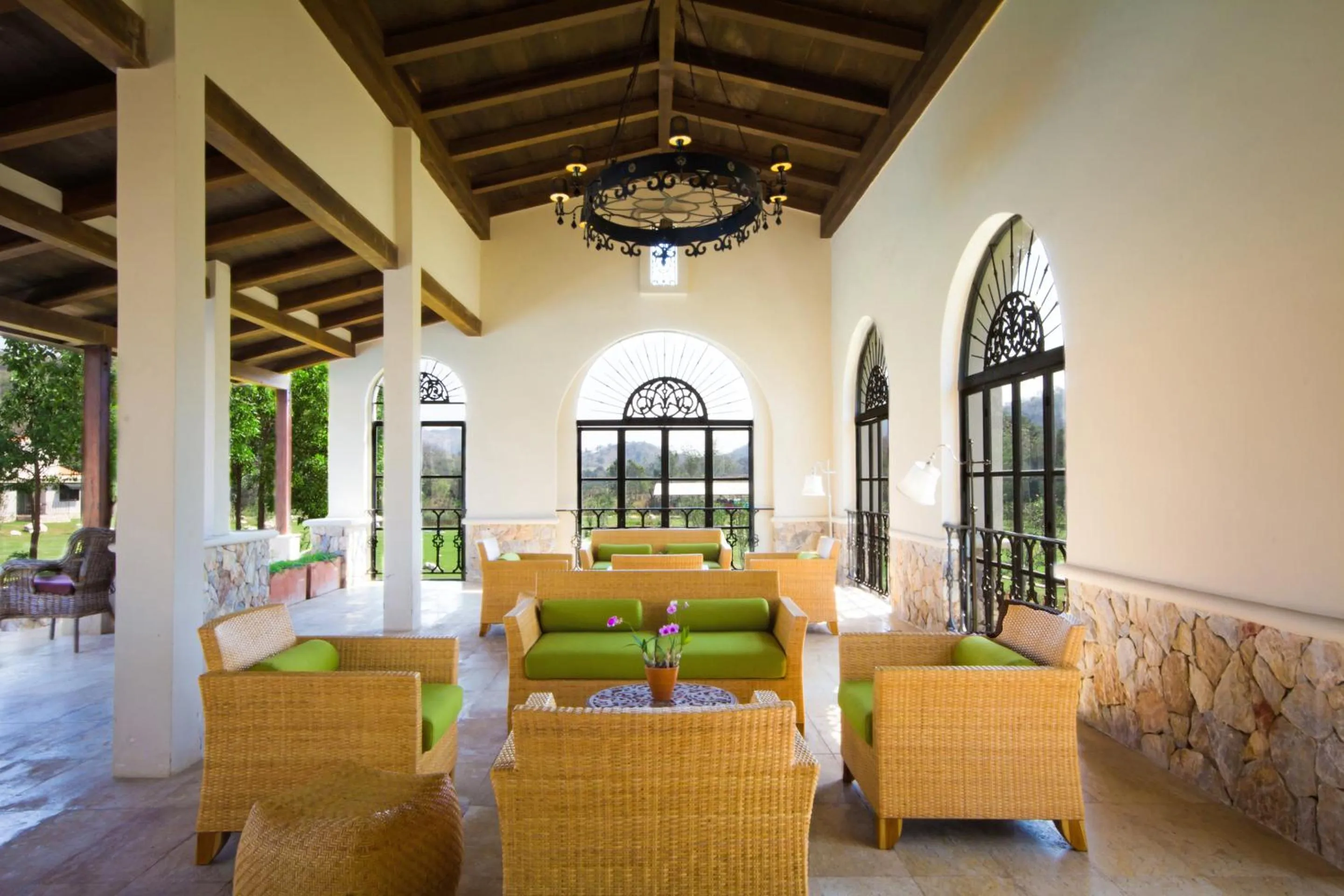 Lobby or reception in Mela Garden Retreat Cottage