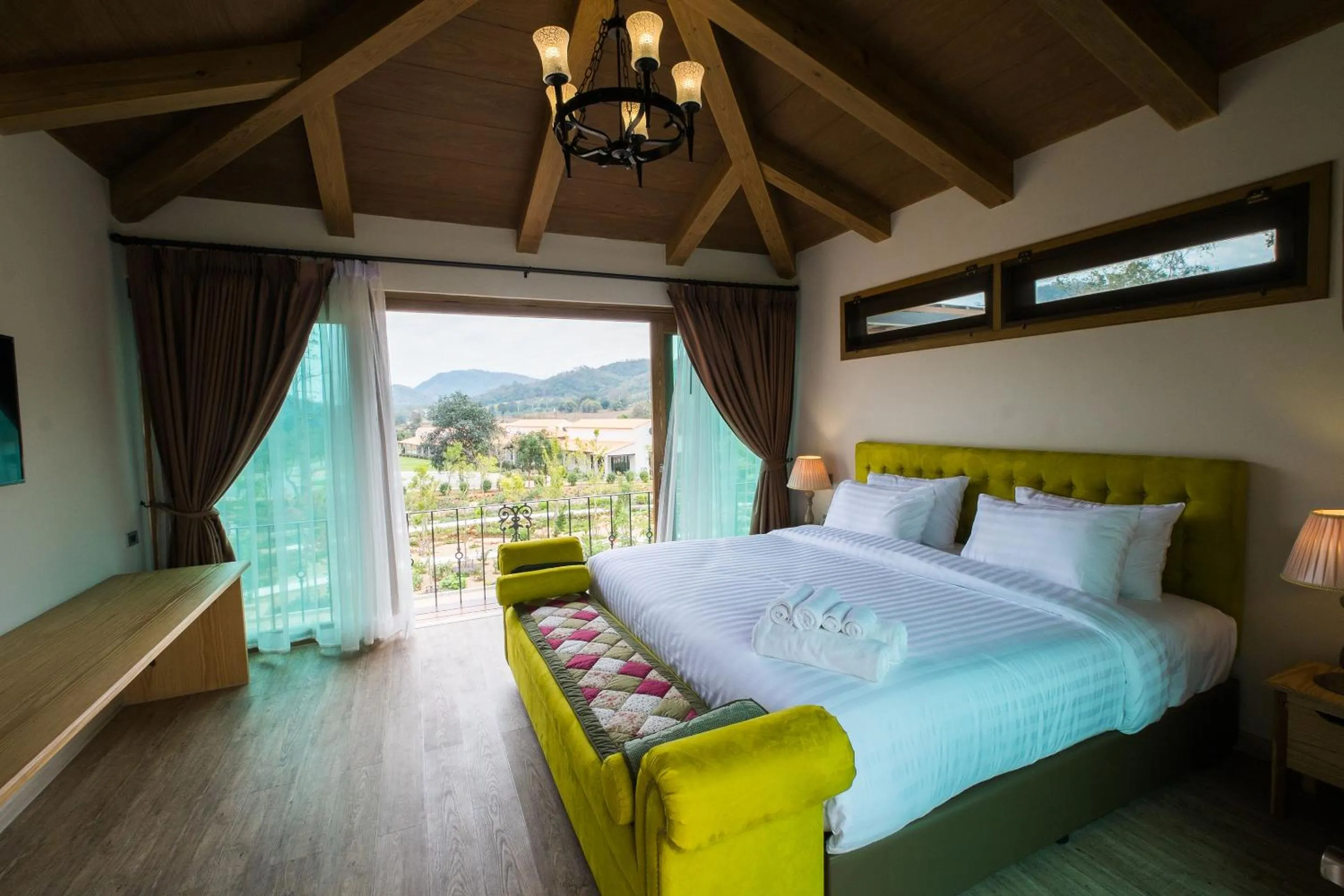 Bedroom, Bed in Mela Garden Retreat Cottage