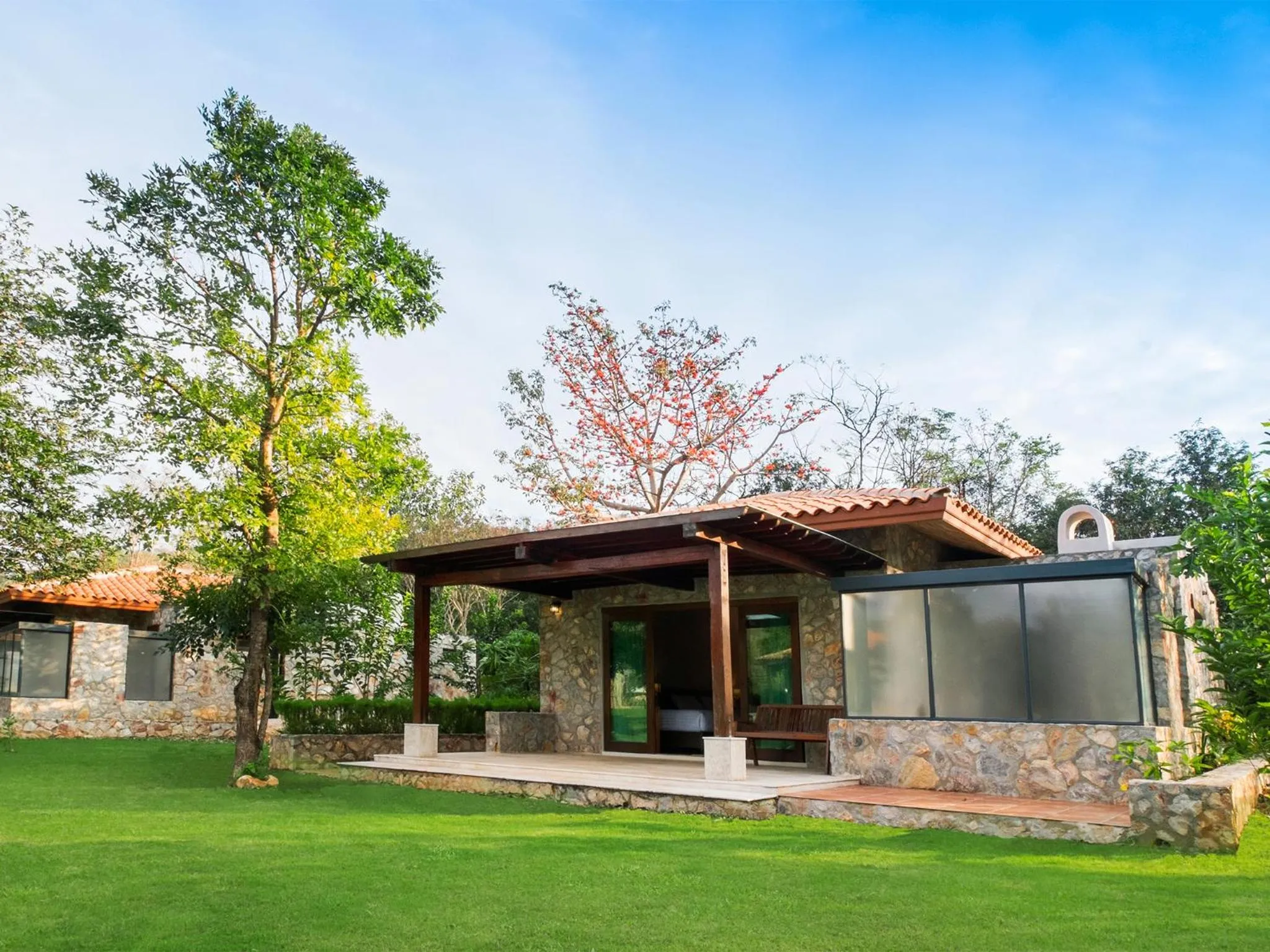 Natural landscape in Mela Garden Retreat Cottage