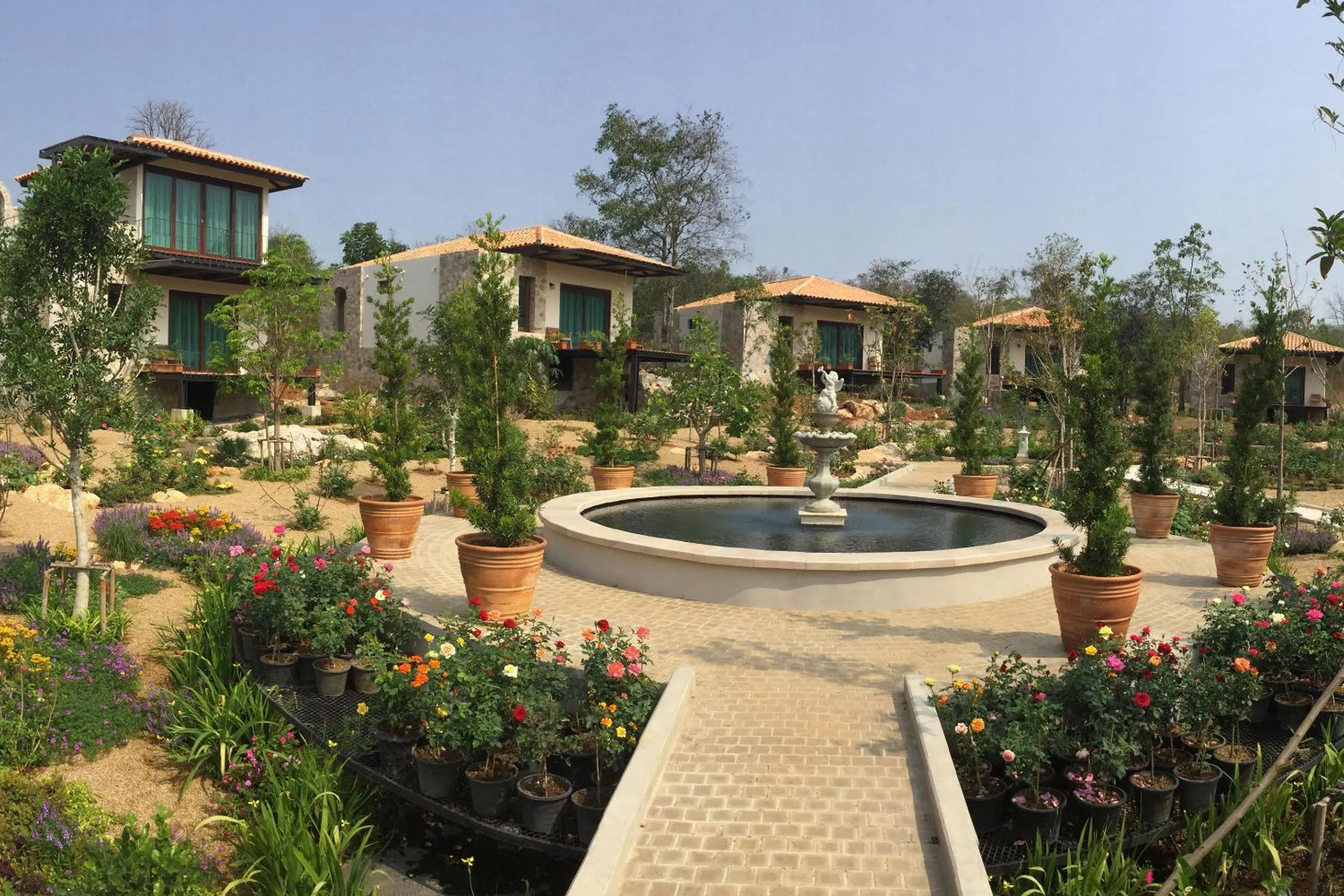 Garden in Mela Garden Retreat Cottage