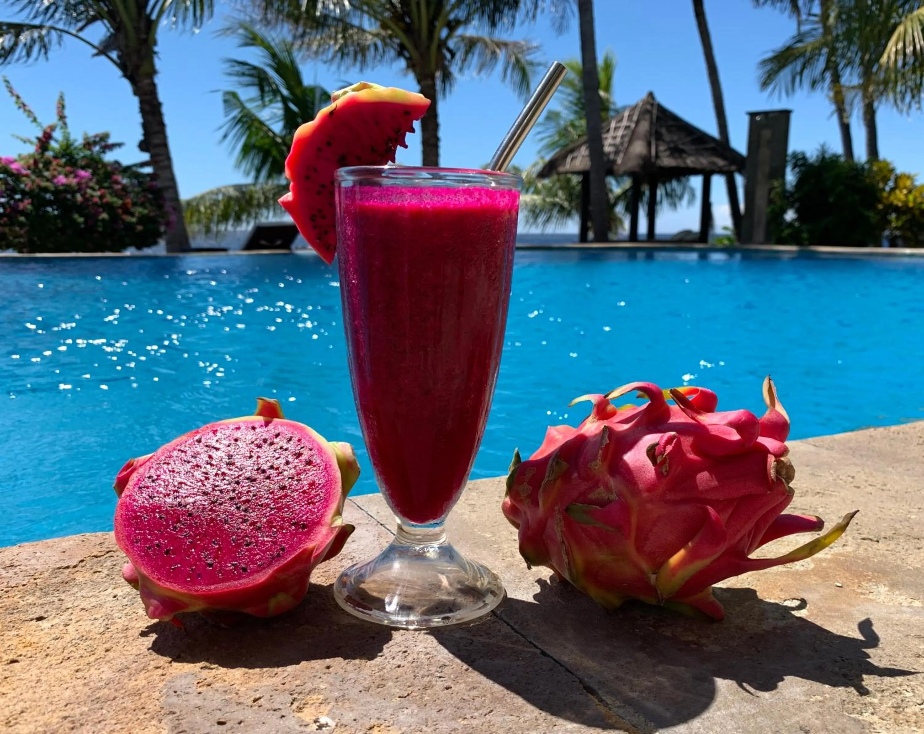 Non alcoholic drinks in Relax Bali Dive & SPA ocean front resort