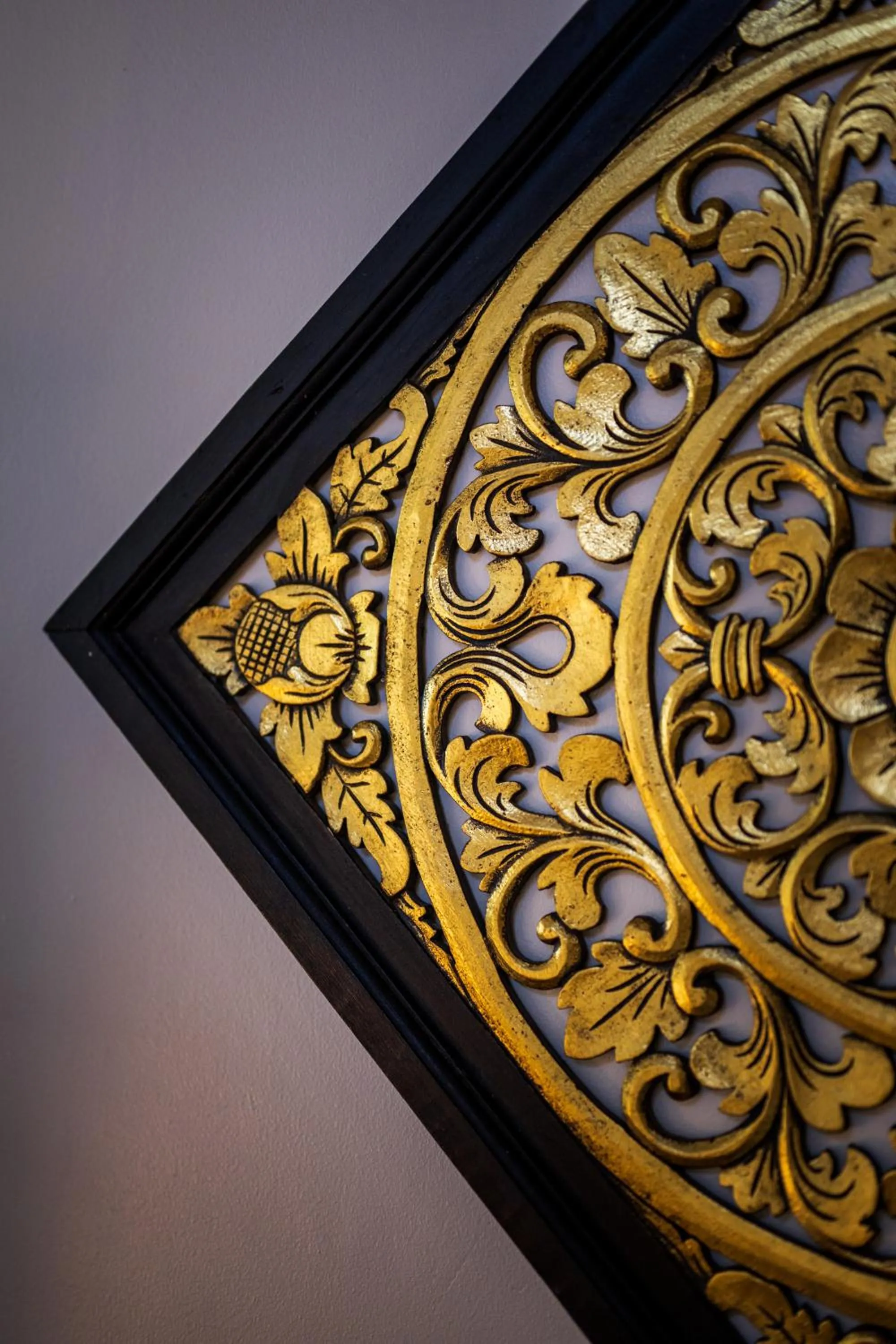 Decorative detail in Relax Bali Dive & SPA ocean front resort