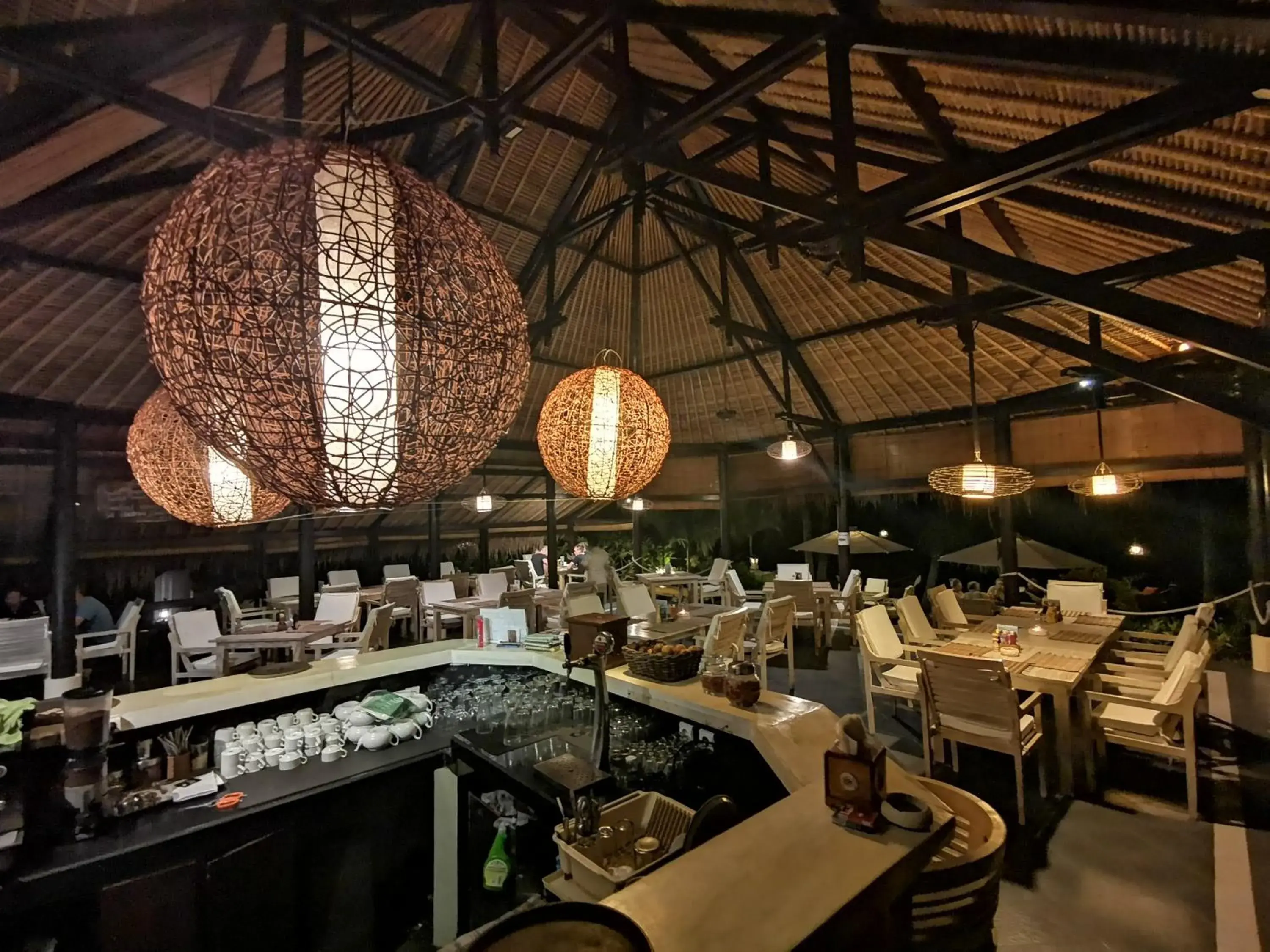 Restaurant/places to eat in Relax Bali Resort, Diving & SPA, ocean front Restaurant/places to eat in Relax Bali Resort, Diving & SPA, ocean front