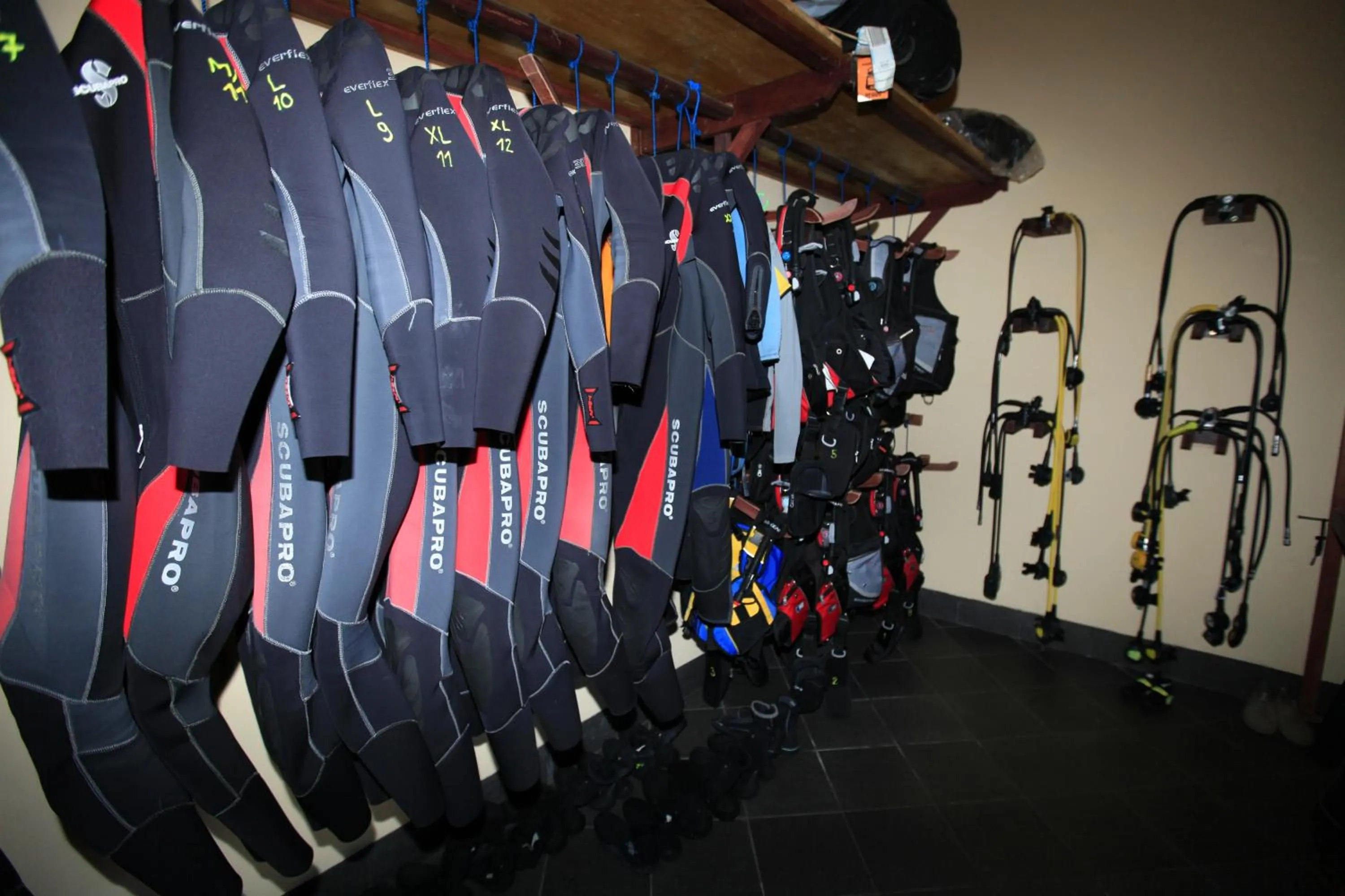 Diving in Relax Bali Dive & SPA ocean front resort