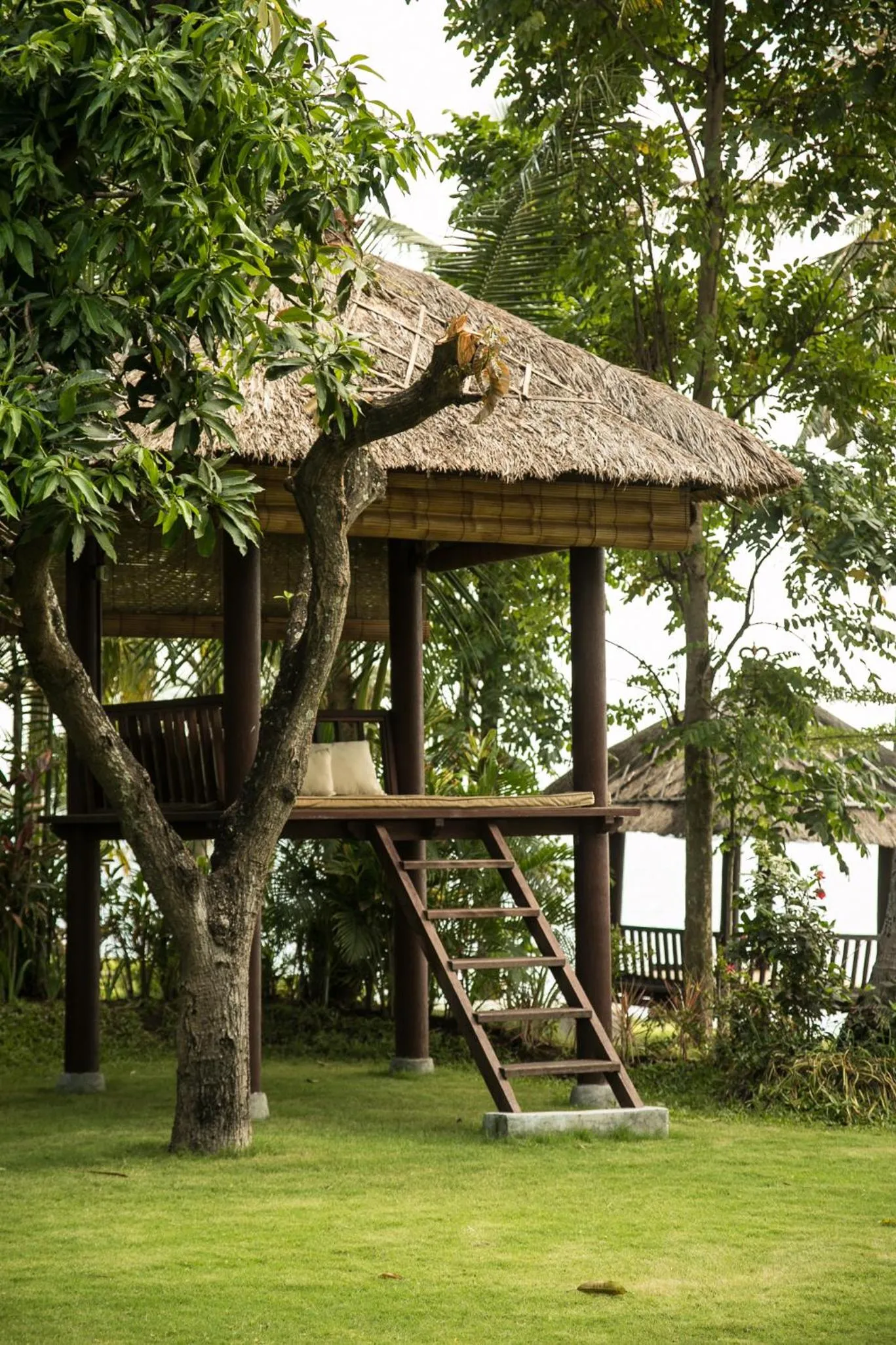 Garden in Relax Bali Dive & SPA ocean front resort