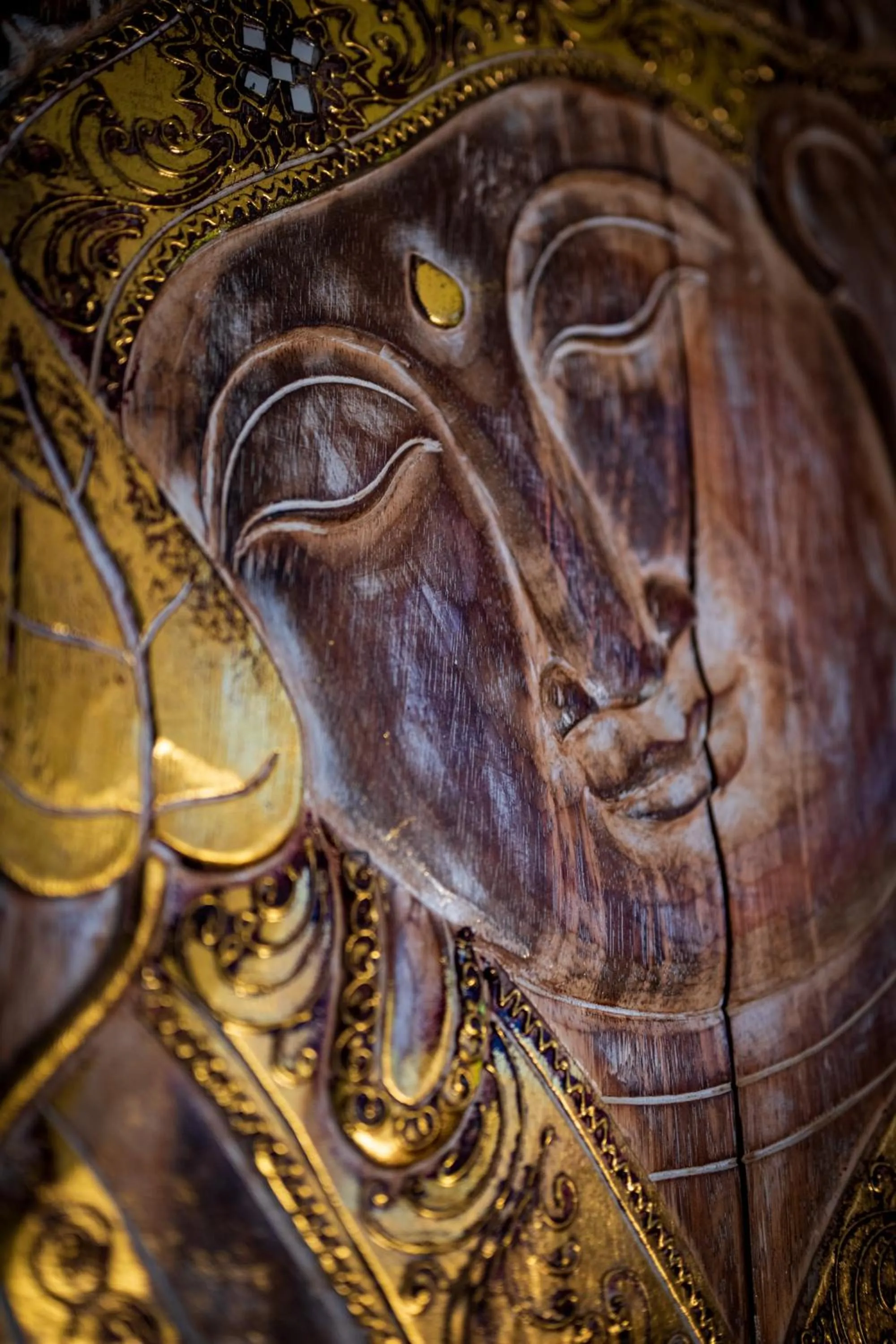 Decorative detail in Relax Bali Dive & SPA ocean front resort