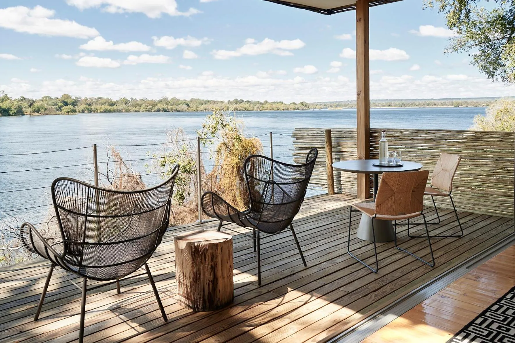 Balcony/Terrace in Victoria Falls River Lodge