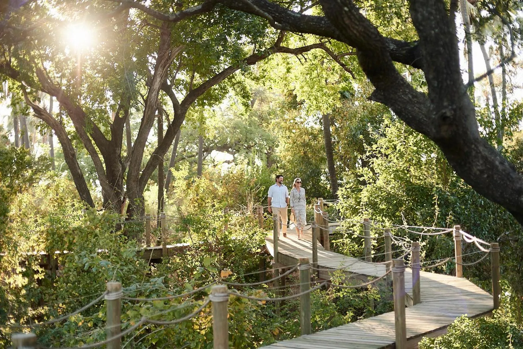 Property building in Victoria Falls River Lodge