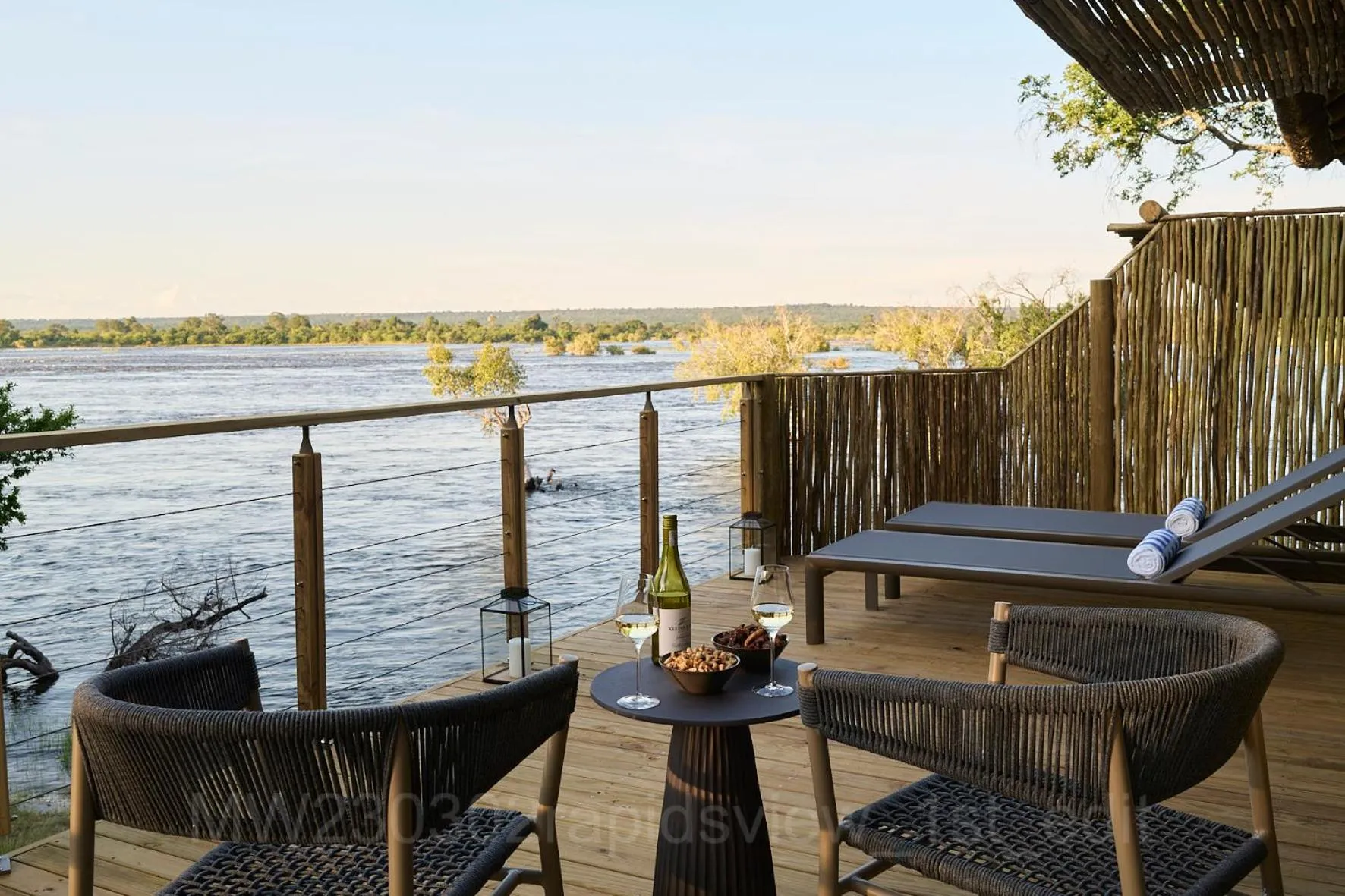 View (from property/room) in Victoria Falls River Lodge