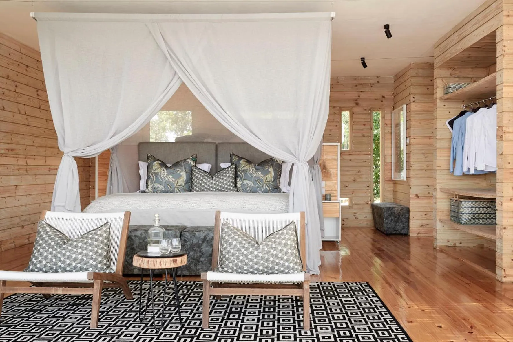 Natural landscape in Victoria Falls River Lodge