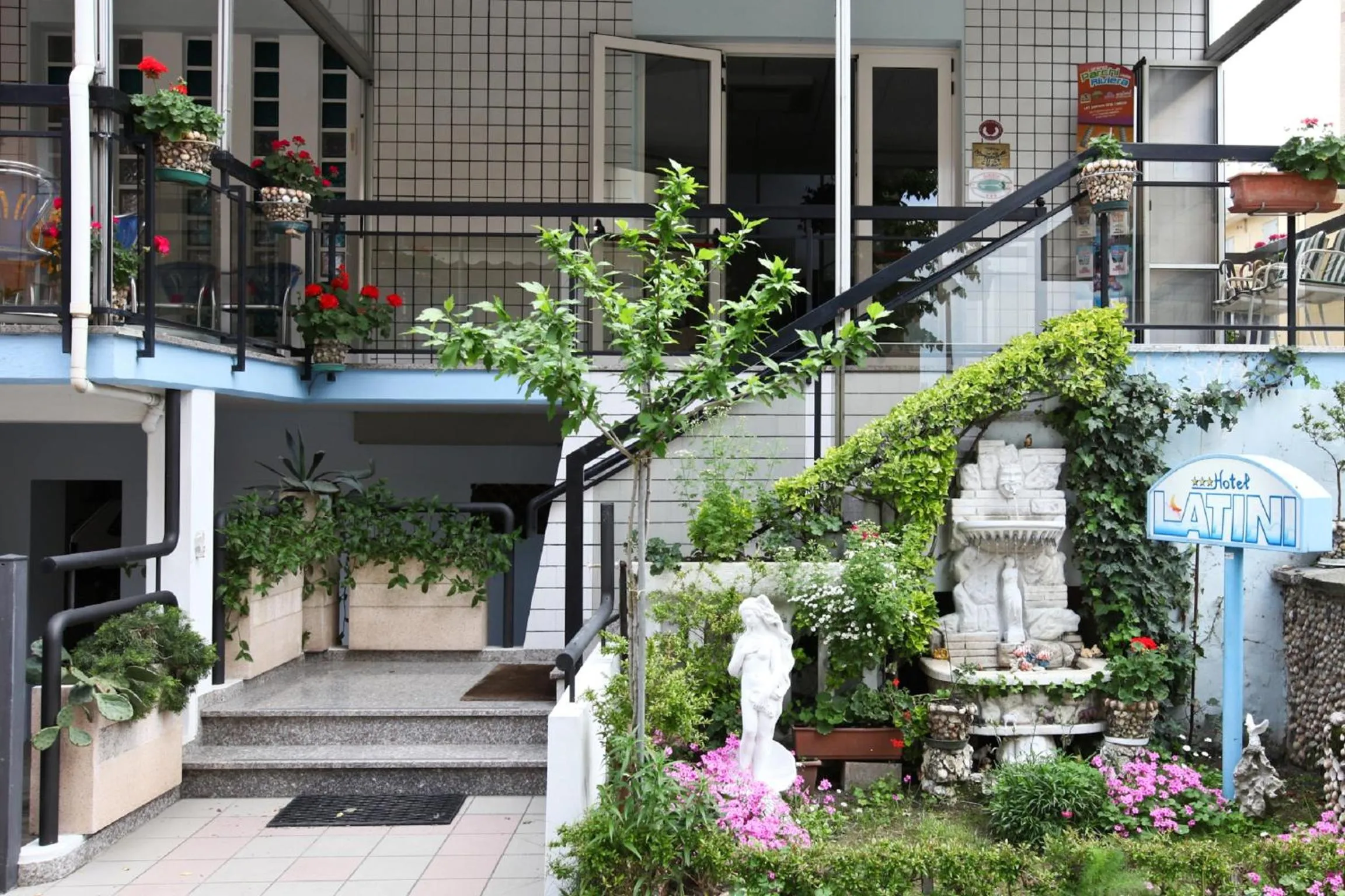 Property building in Hotel Latini