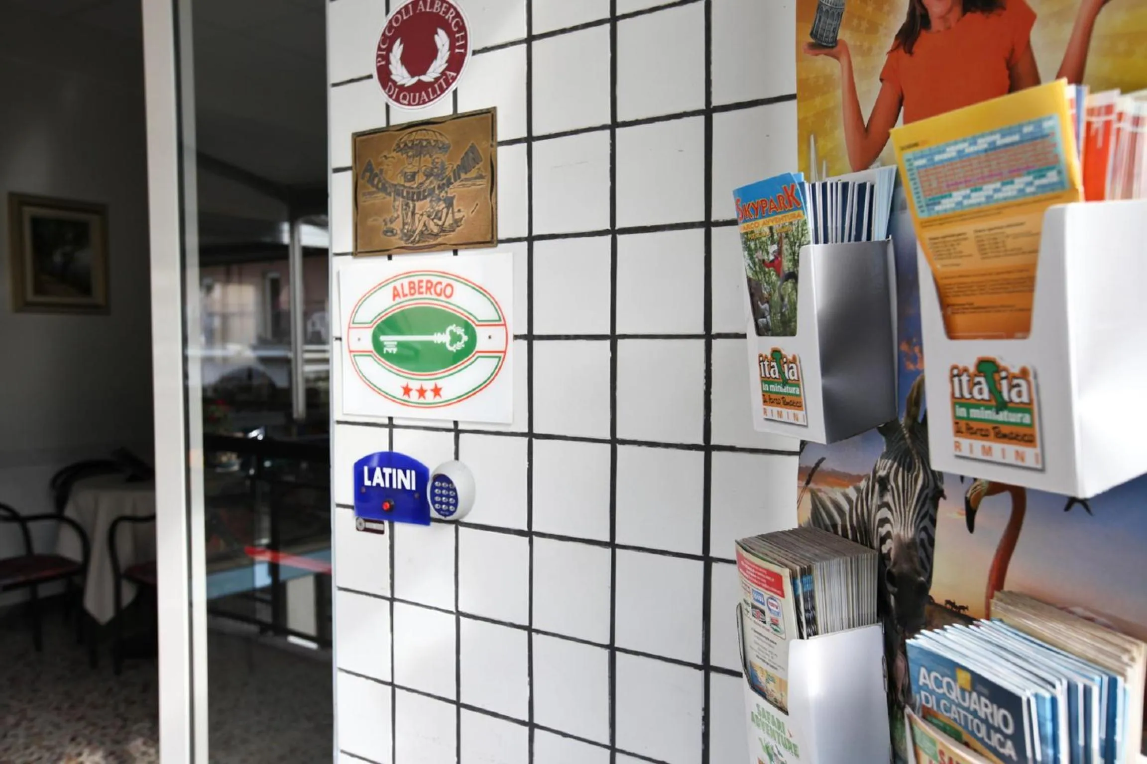 Property building in Hotel Latini