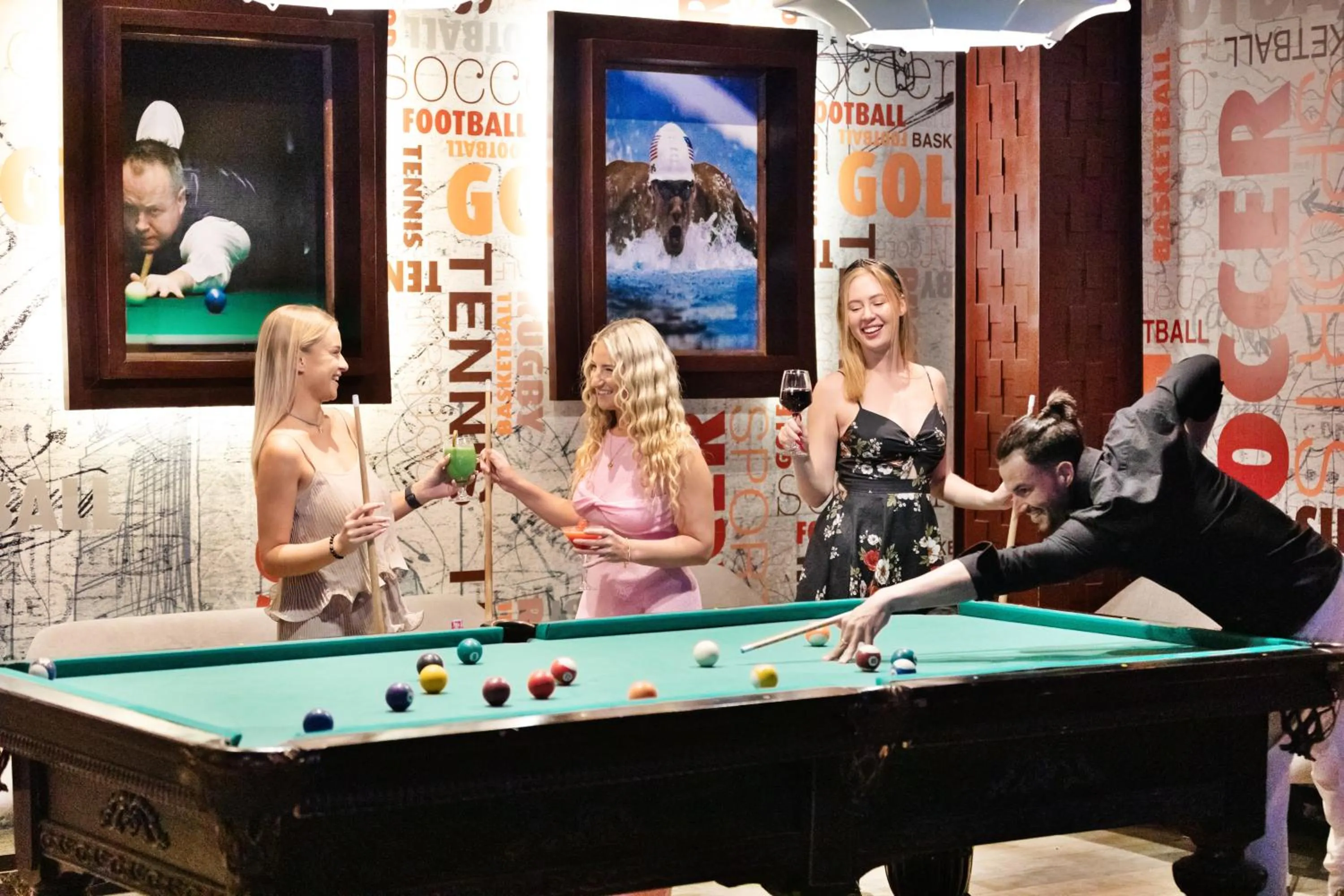 Billiard in Pickalbatros White Beach Resort - Hurghada