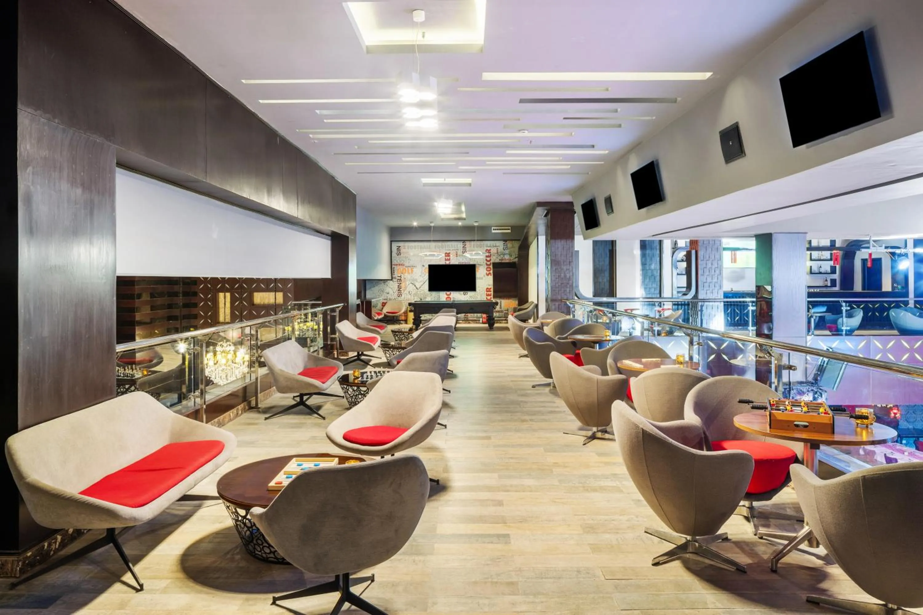 Communal lounge/ TV room in Pickalbatros White Beach Resort - Hurghada