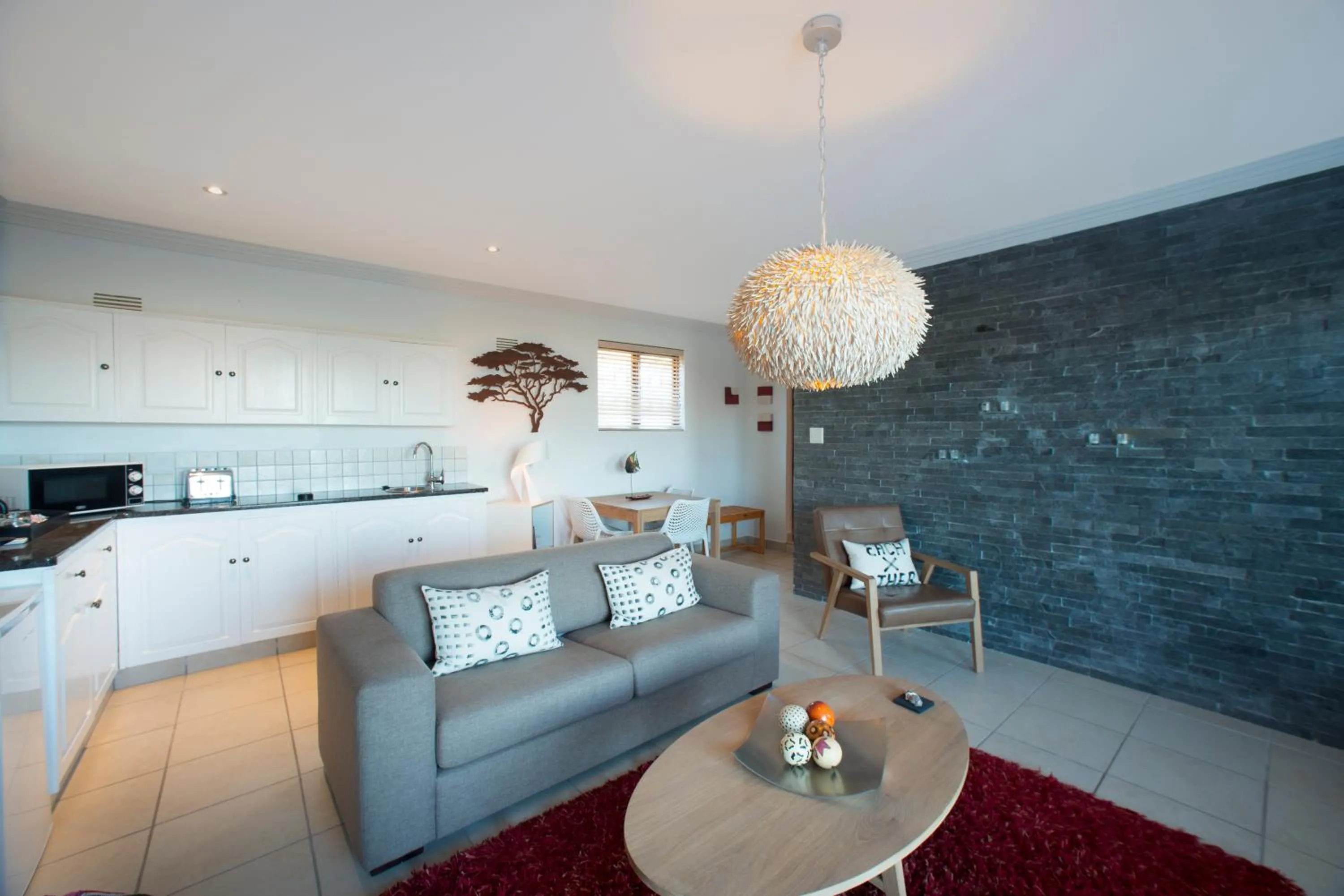 Living room in Candlewood Lodge