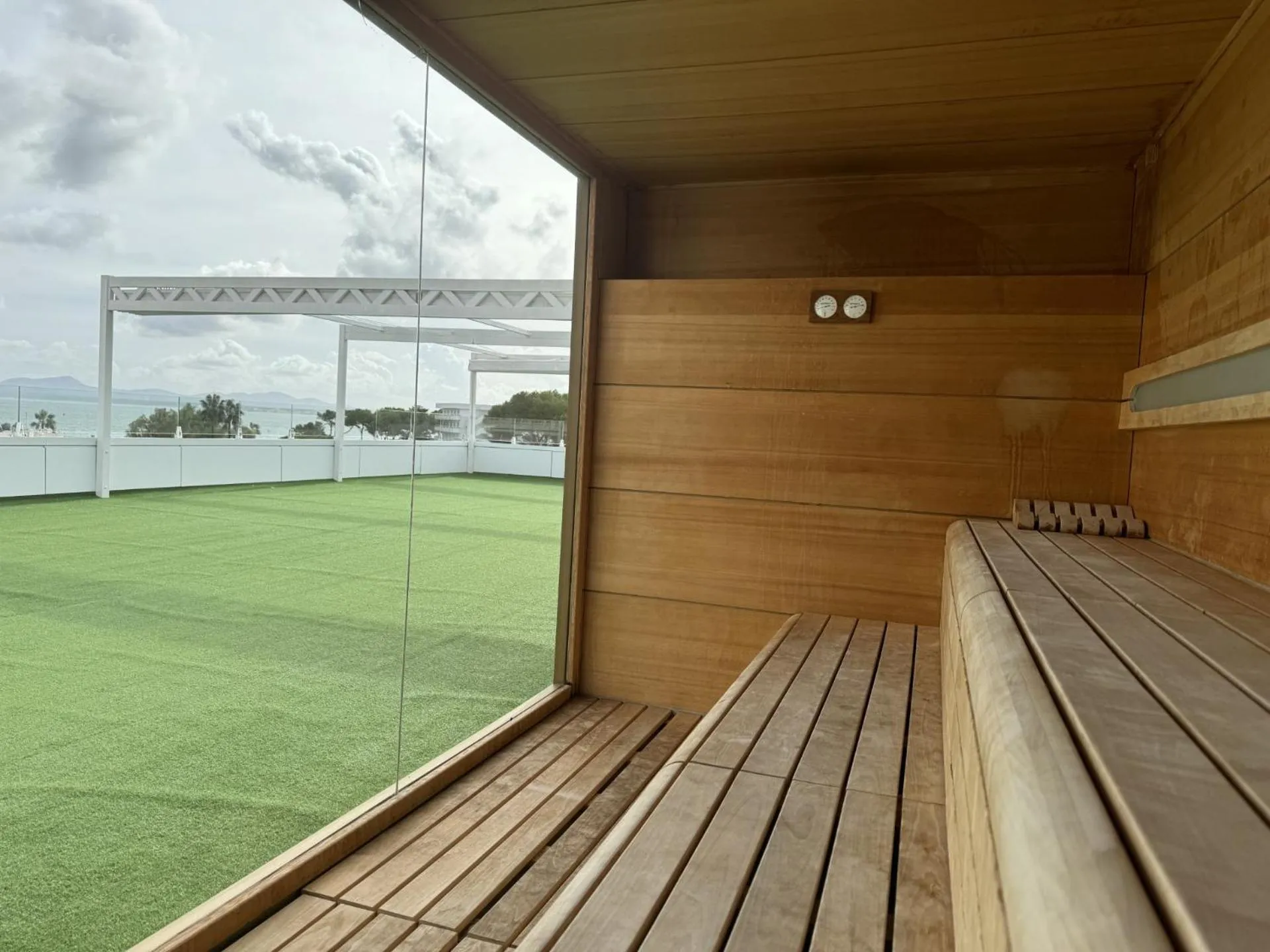 Sauna in Hotel Condesa