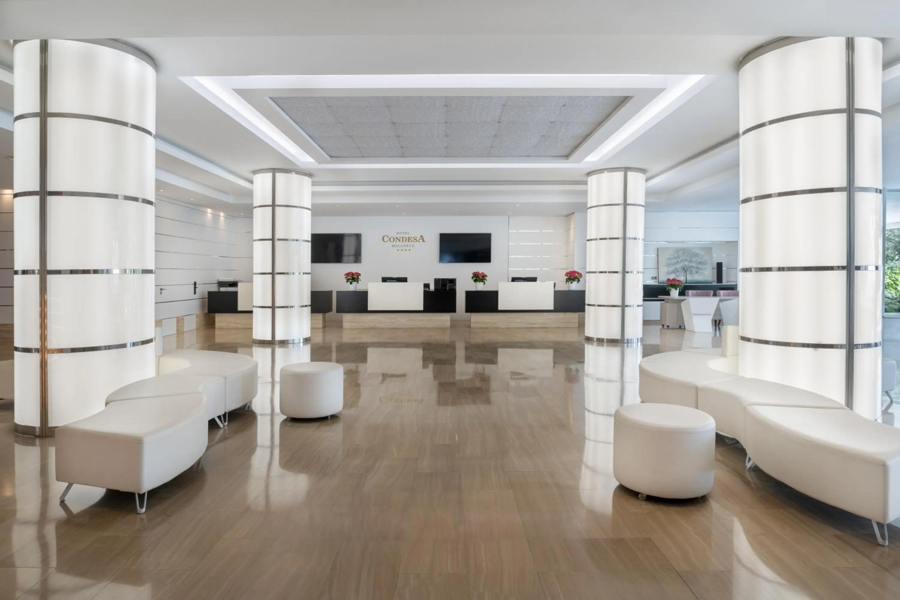 Lobby or reception in Hotel Condesa