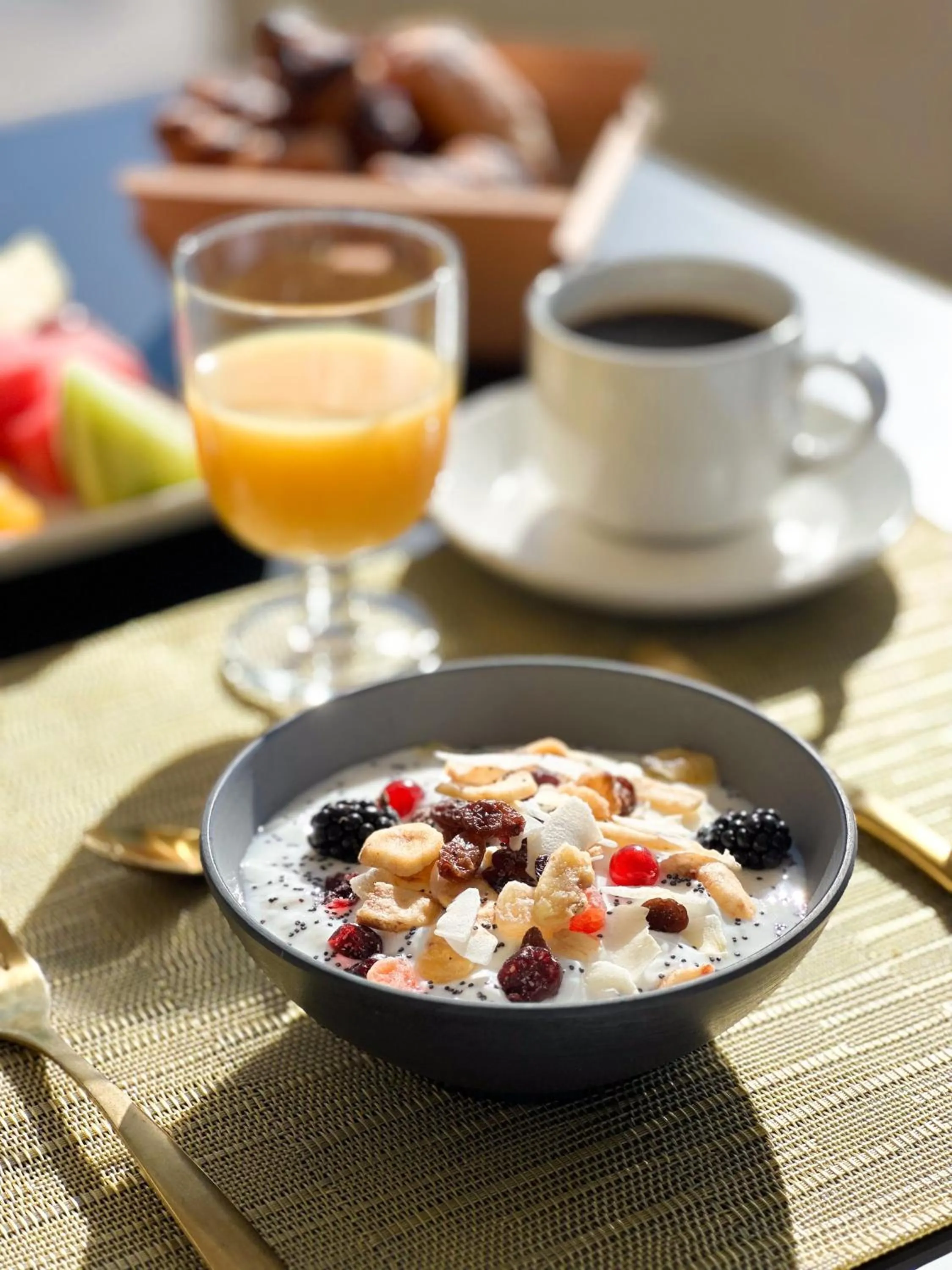 Breakfast in Hotel Condesa