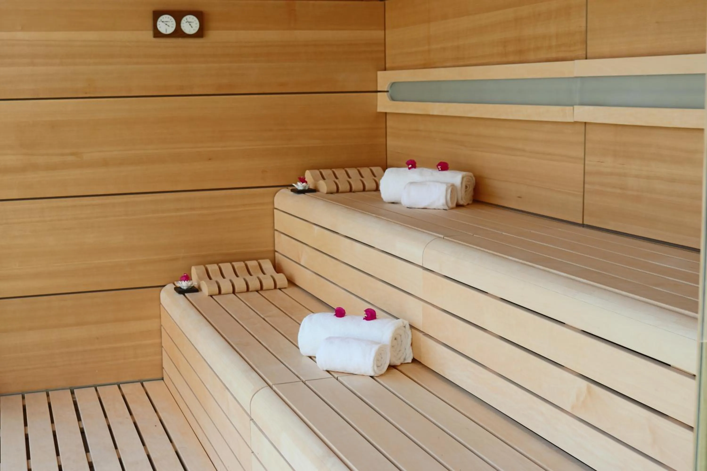 Sauna in Hotel Condesa