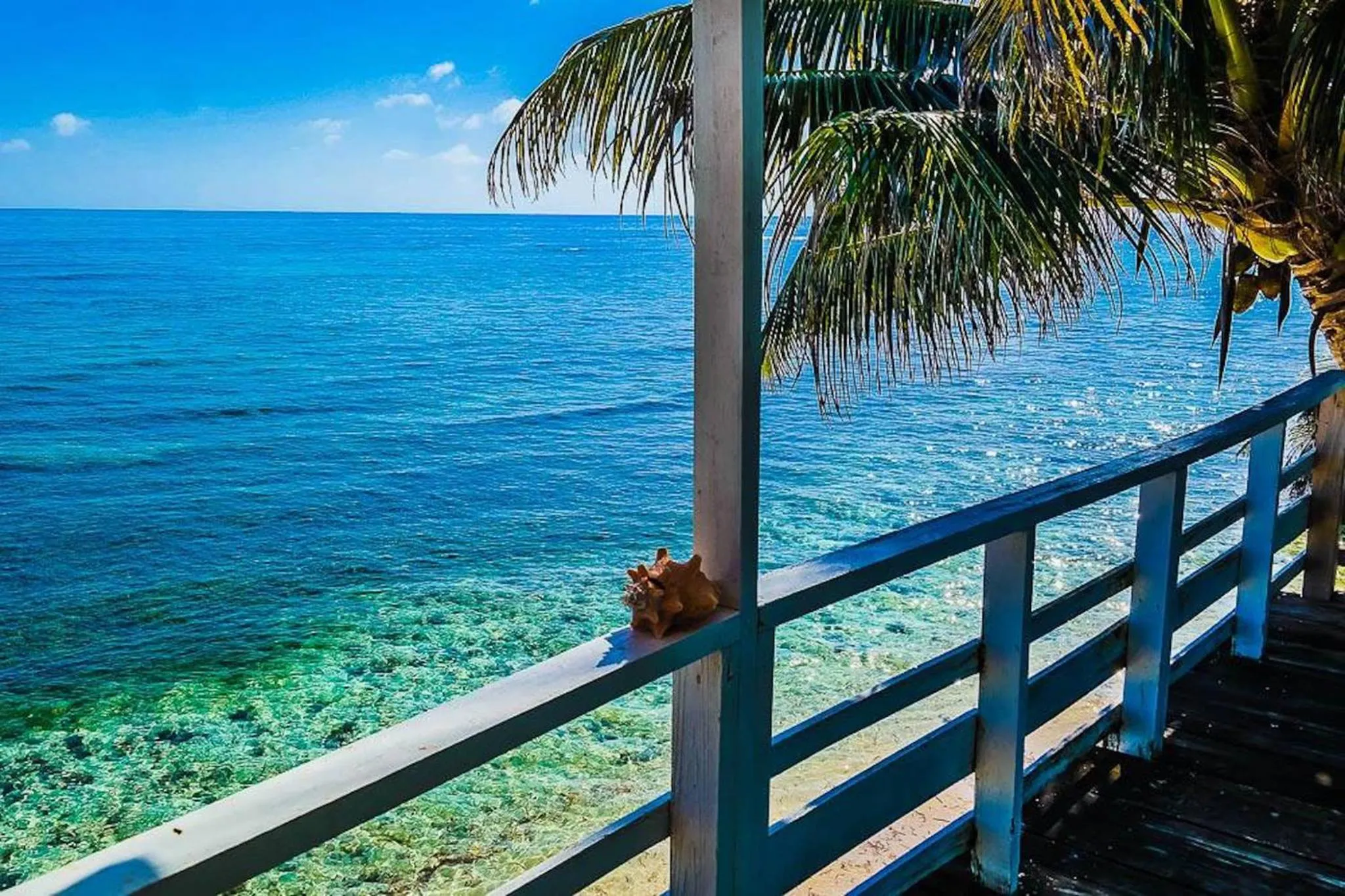 Balcony/Terrace in Ranguana Caye Cabanas