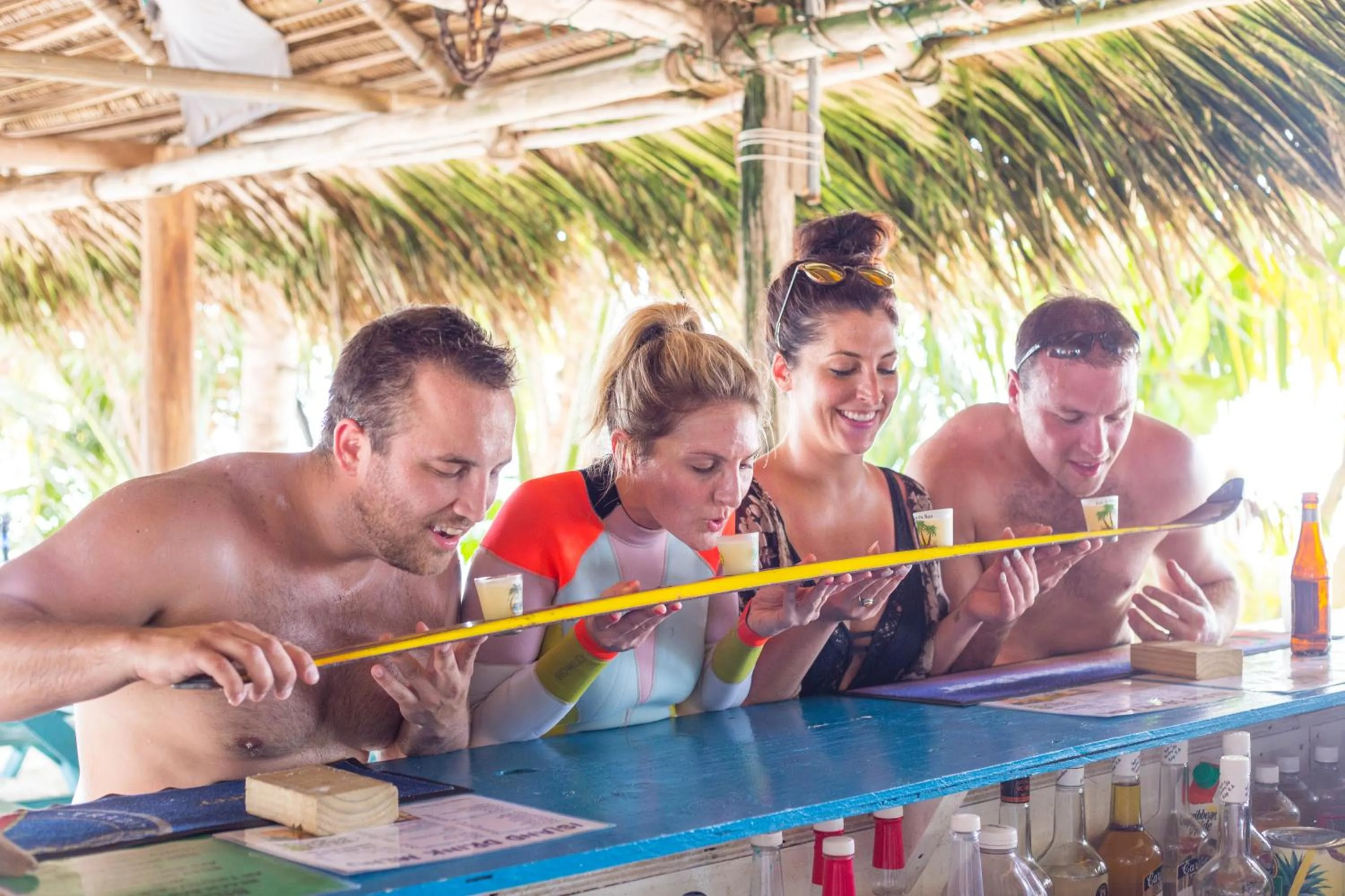 Lounge or bar in Ranguana Caye Cabanas