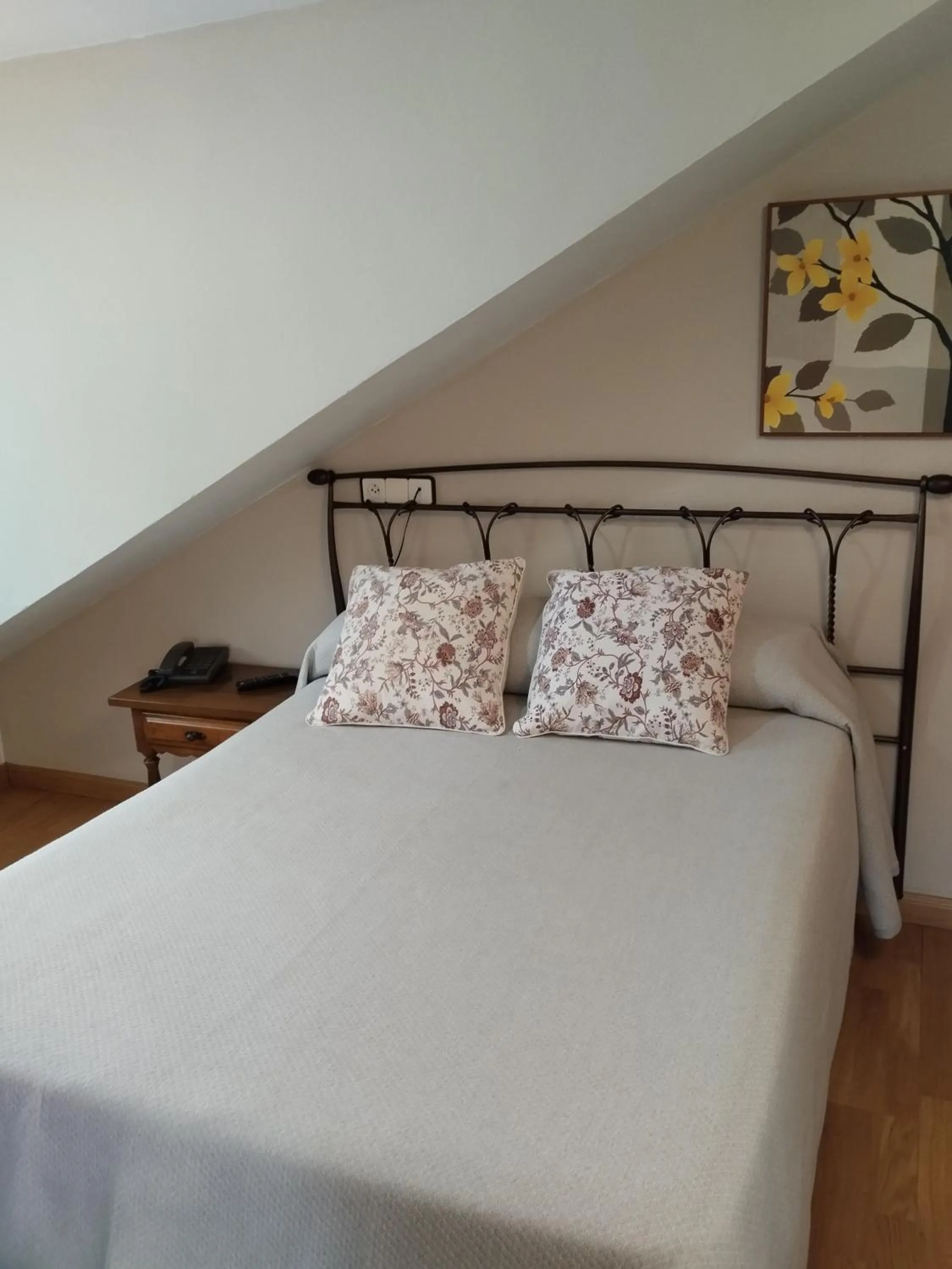 Bed in Hotel Los Hidalgos