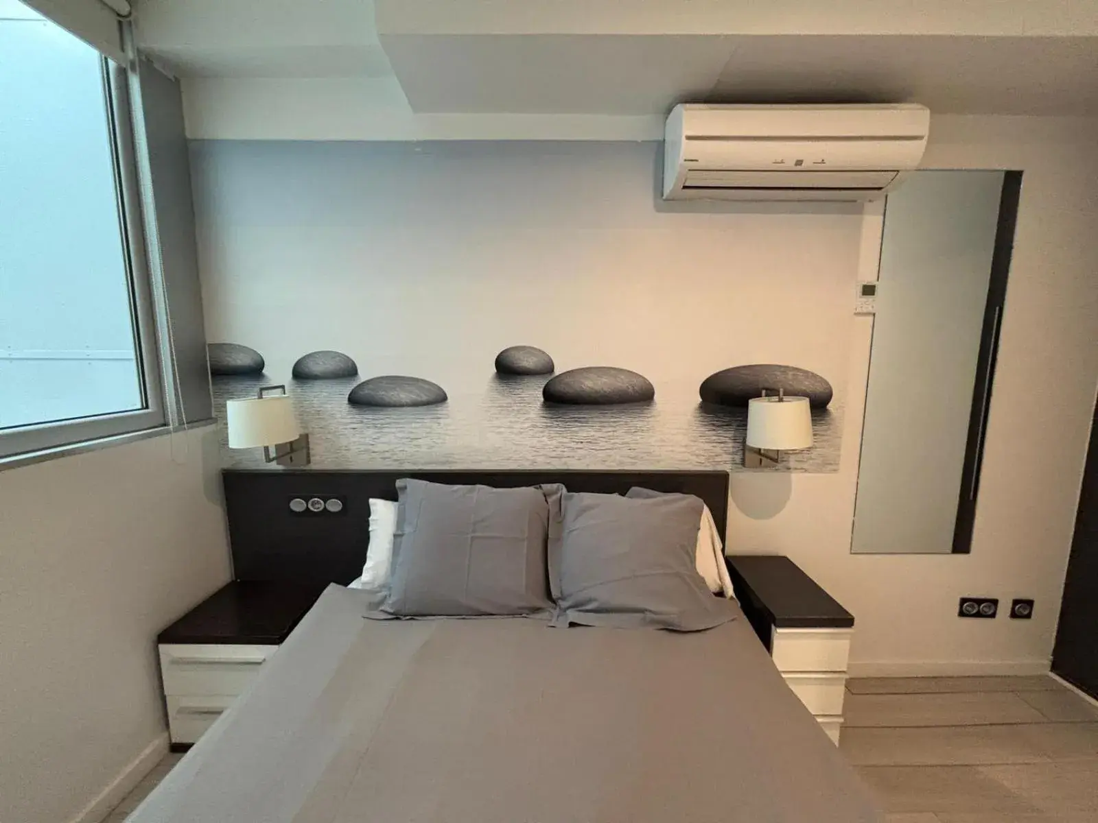 Bed in Hotel Punta Monpas Bed in Hotel Punta Monpas