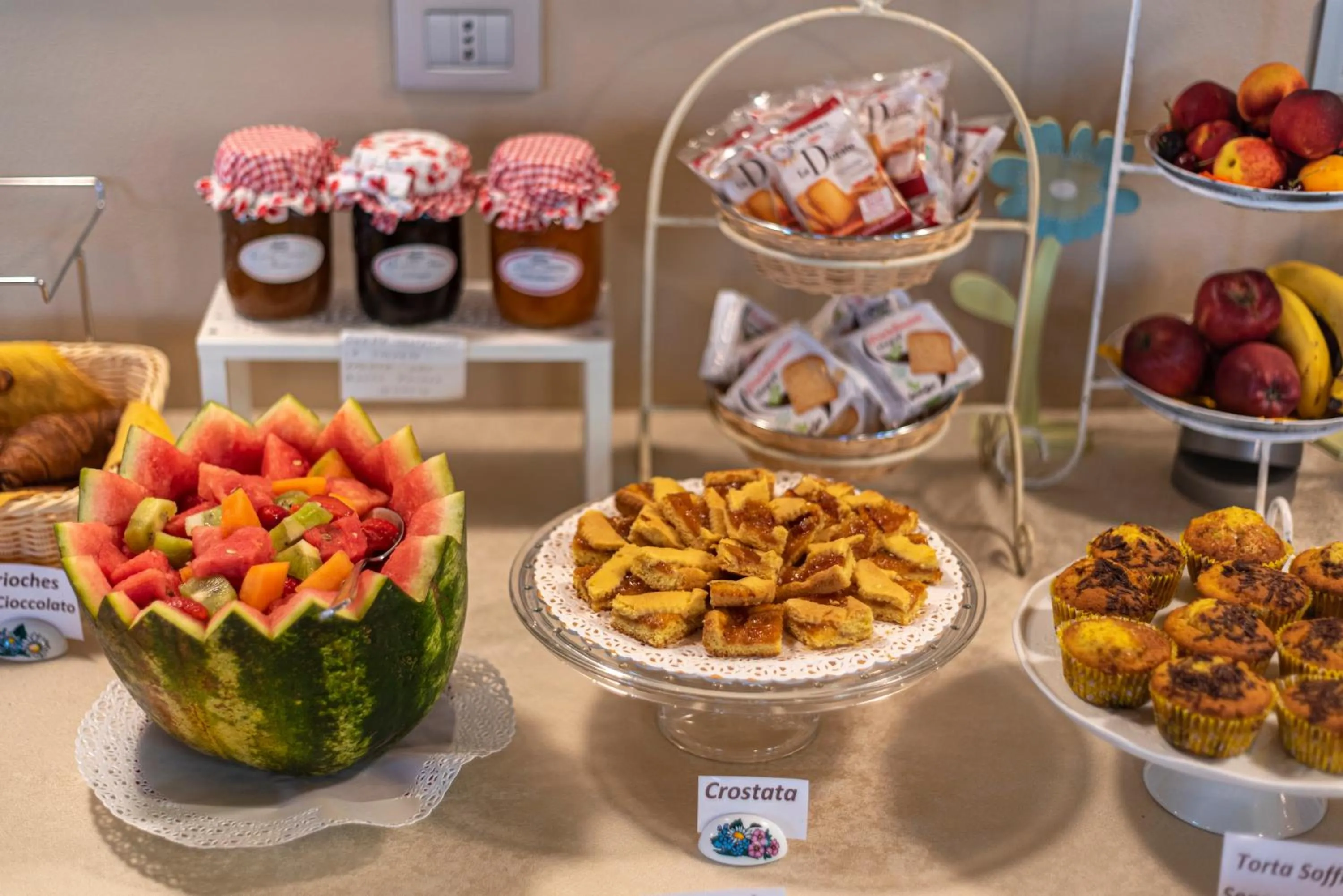 Breakfast in Agriturismo B&B Vista Parco