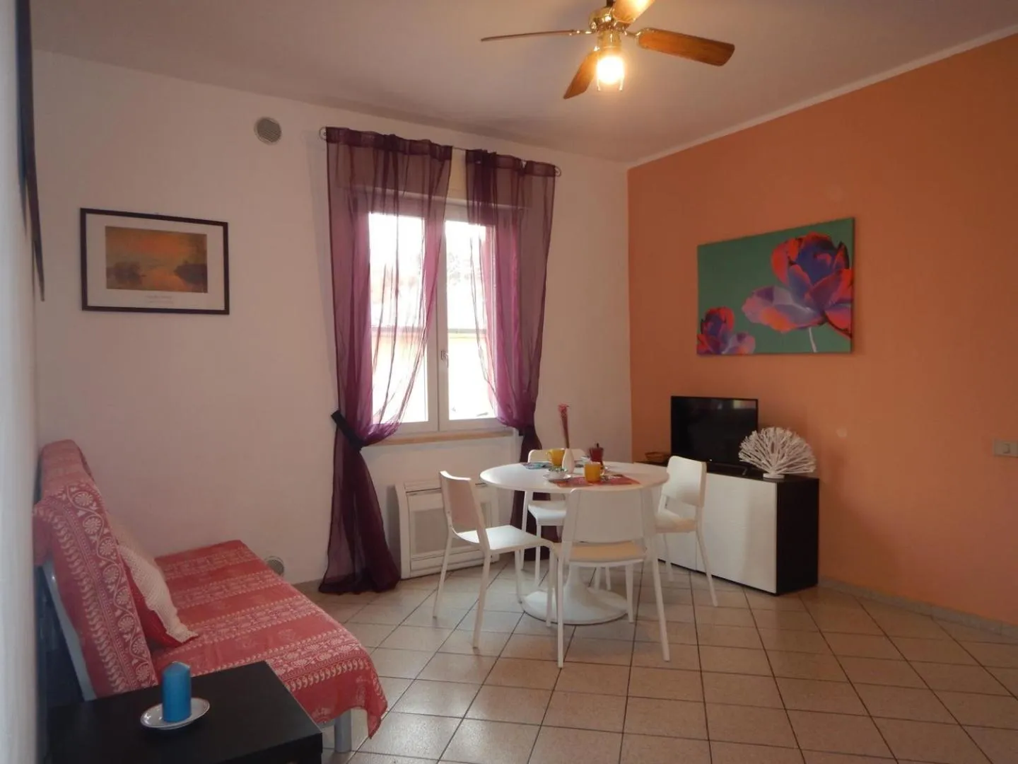 Living room in Ville Paola e Daniela