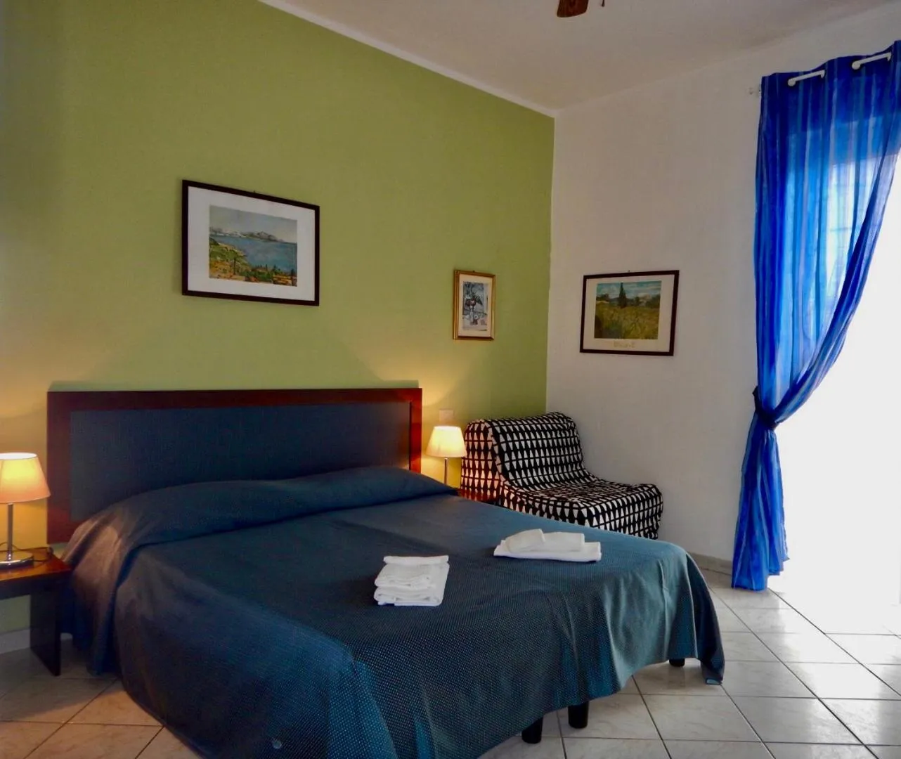 Bedroom, Bed in Ville Paola e Daniela