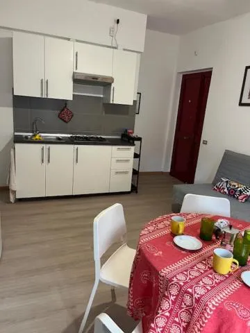 Kitchen or kitchenette in Ville Paola e Daniela