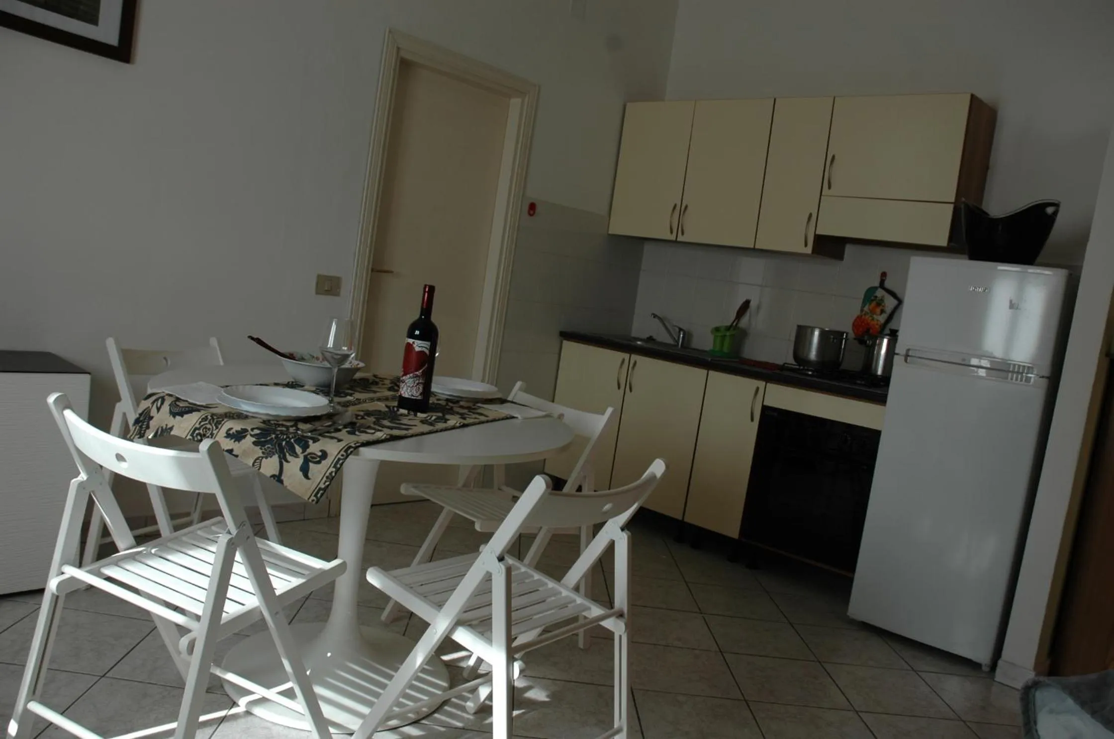 Kitchen or kitchenette in Ville Paola e Daniela