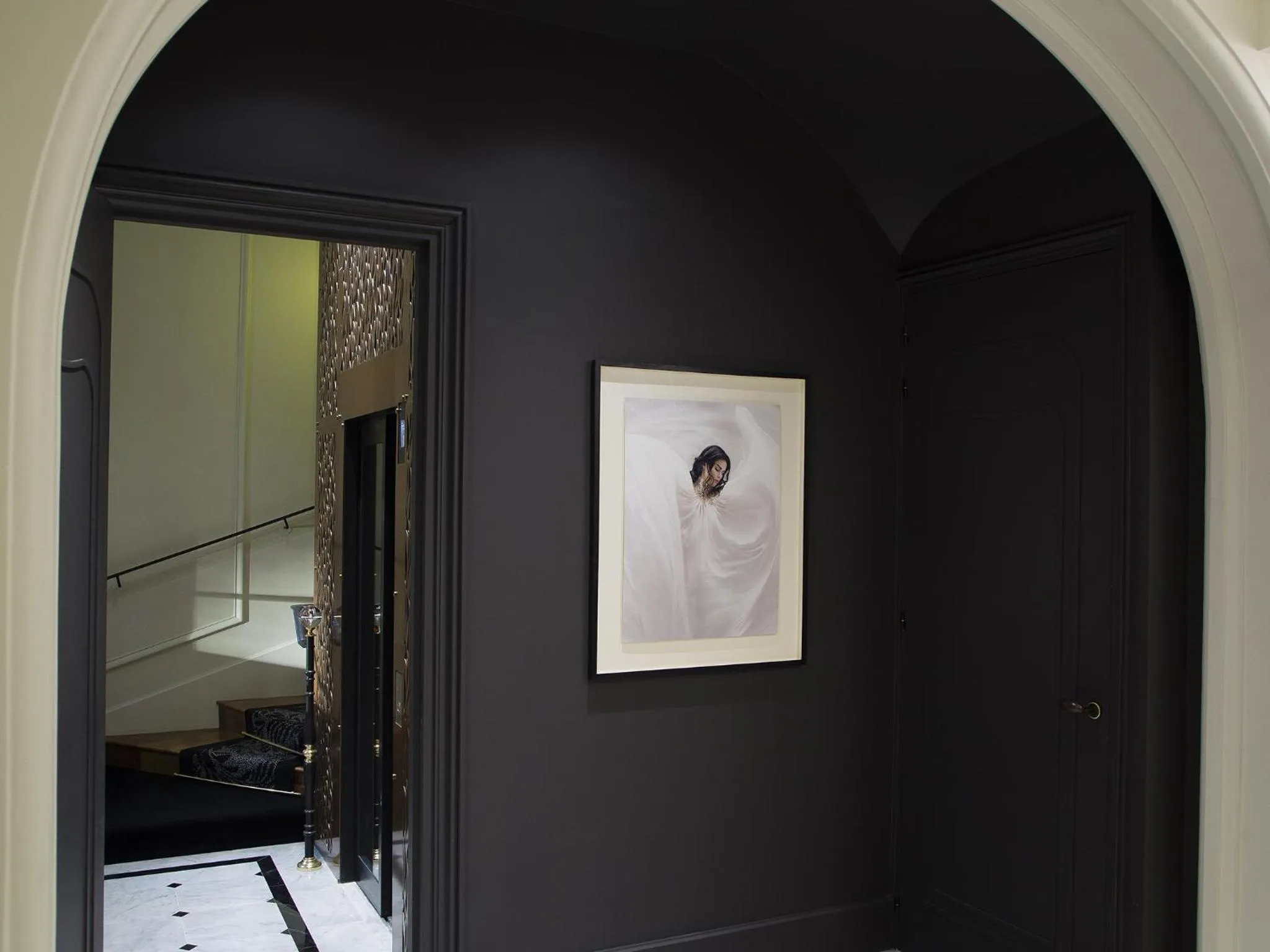 Lobby or reception in Le Narcisse Blanc