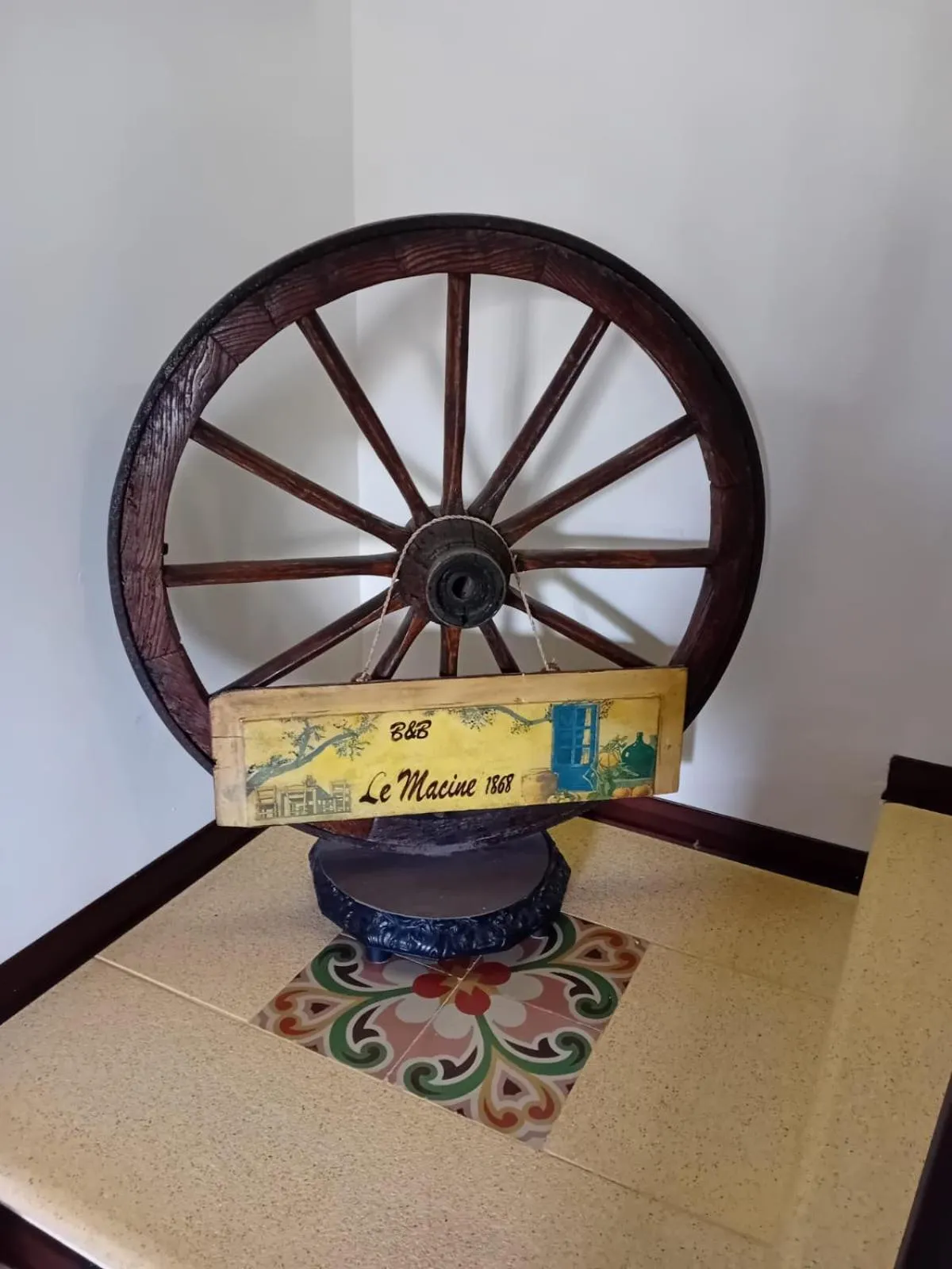 Lobby or reception in B&B Le Macine 1868