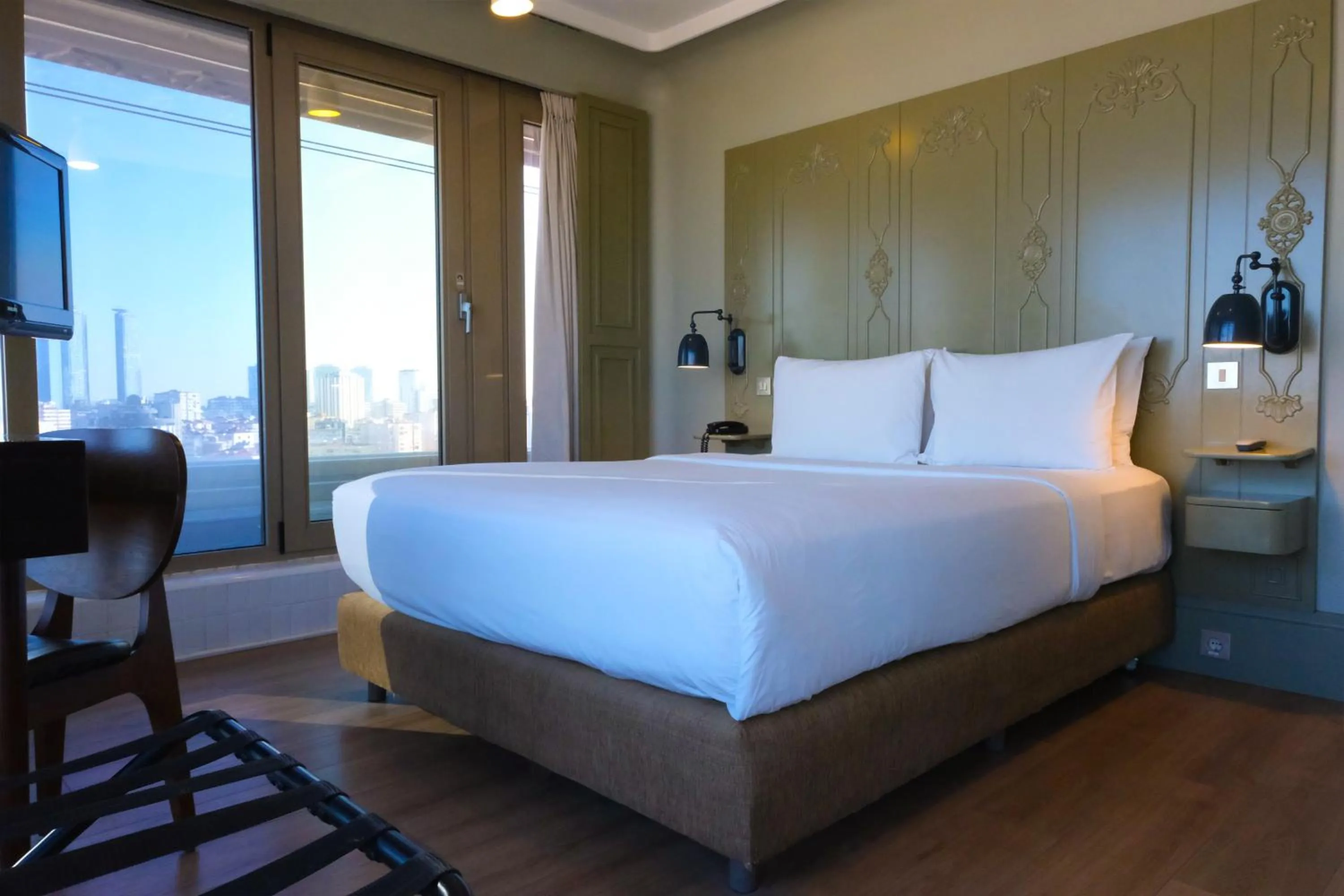 View (from property/room), Bed in The Cettia Istanbul