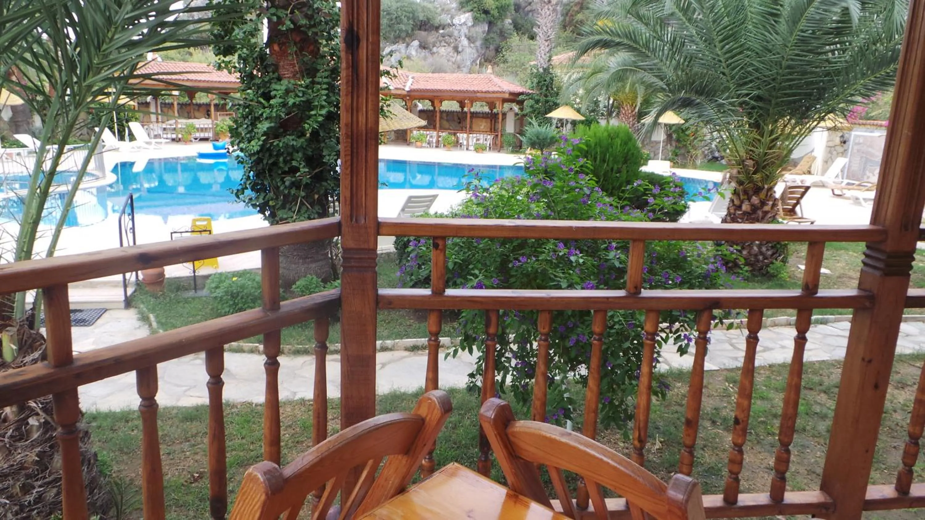 Patio in Asur Apart & Villa Asur