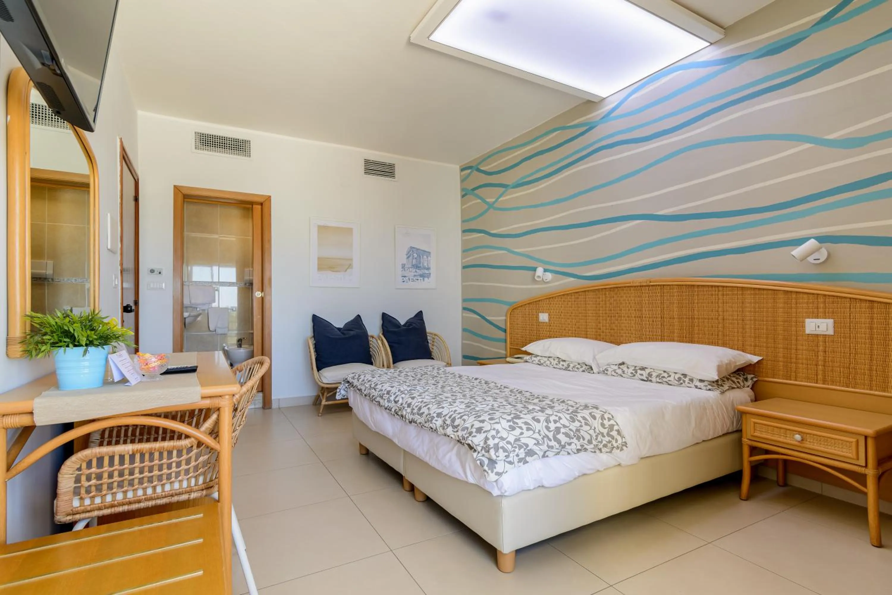 Bed in Hotel Mandetta - Adults Only