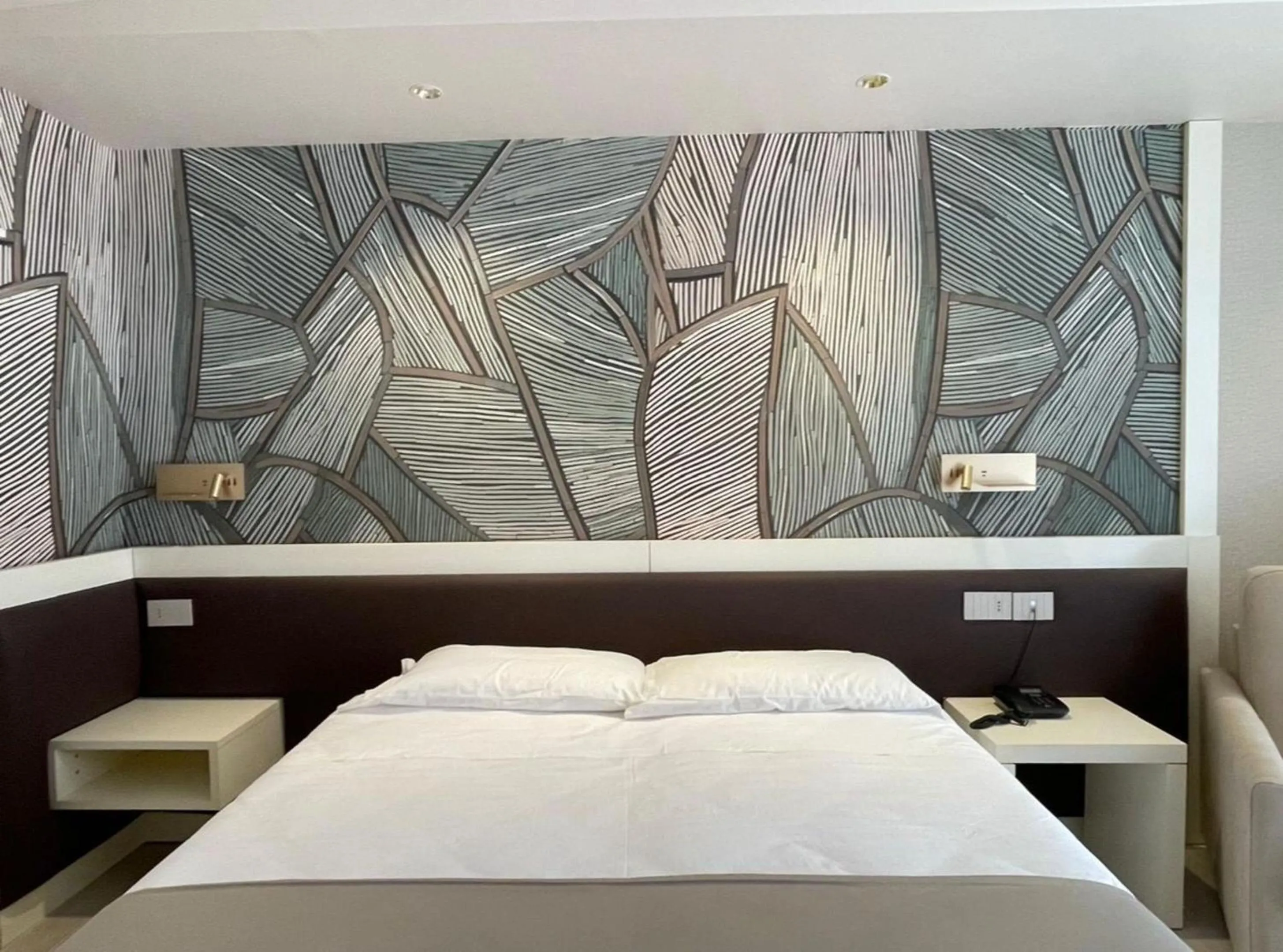 View (from property/room), Bed in Hotel Mandetta - Adults Only