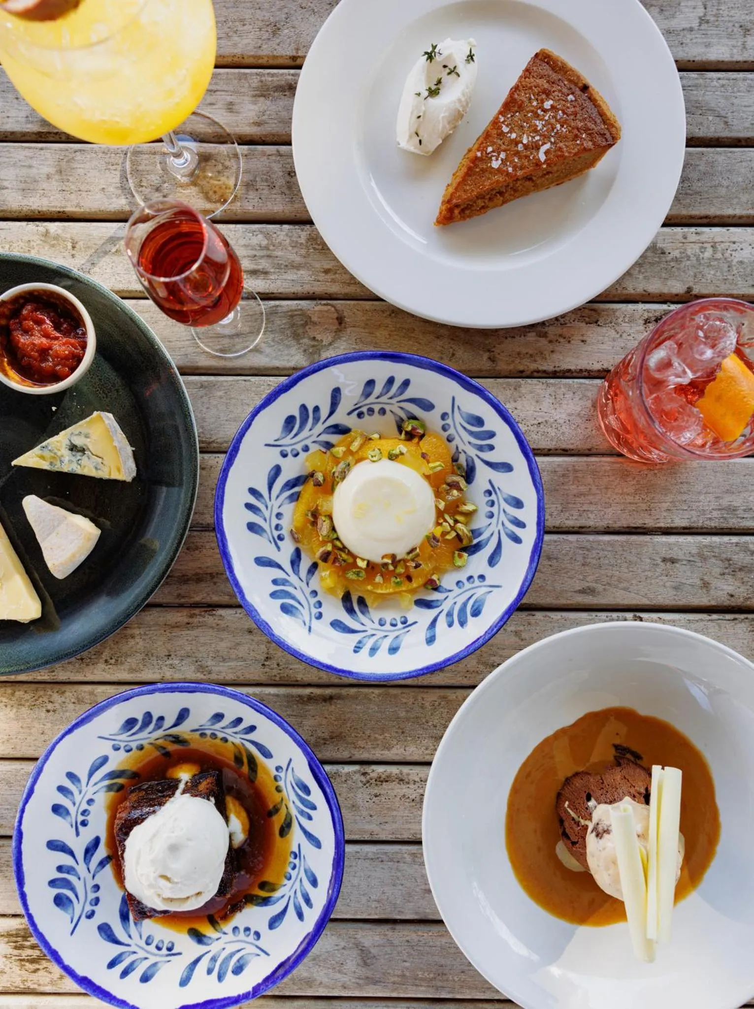 Food and drinks in The Drummond at Albury