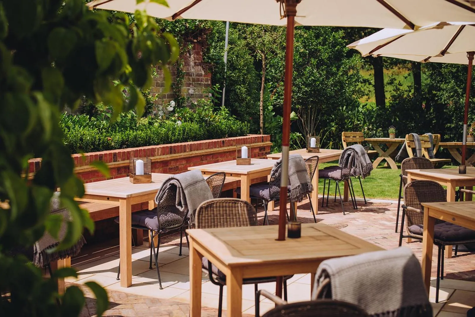 Patio in The Drummond at Albury