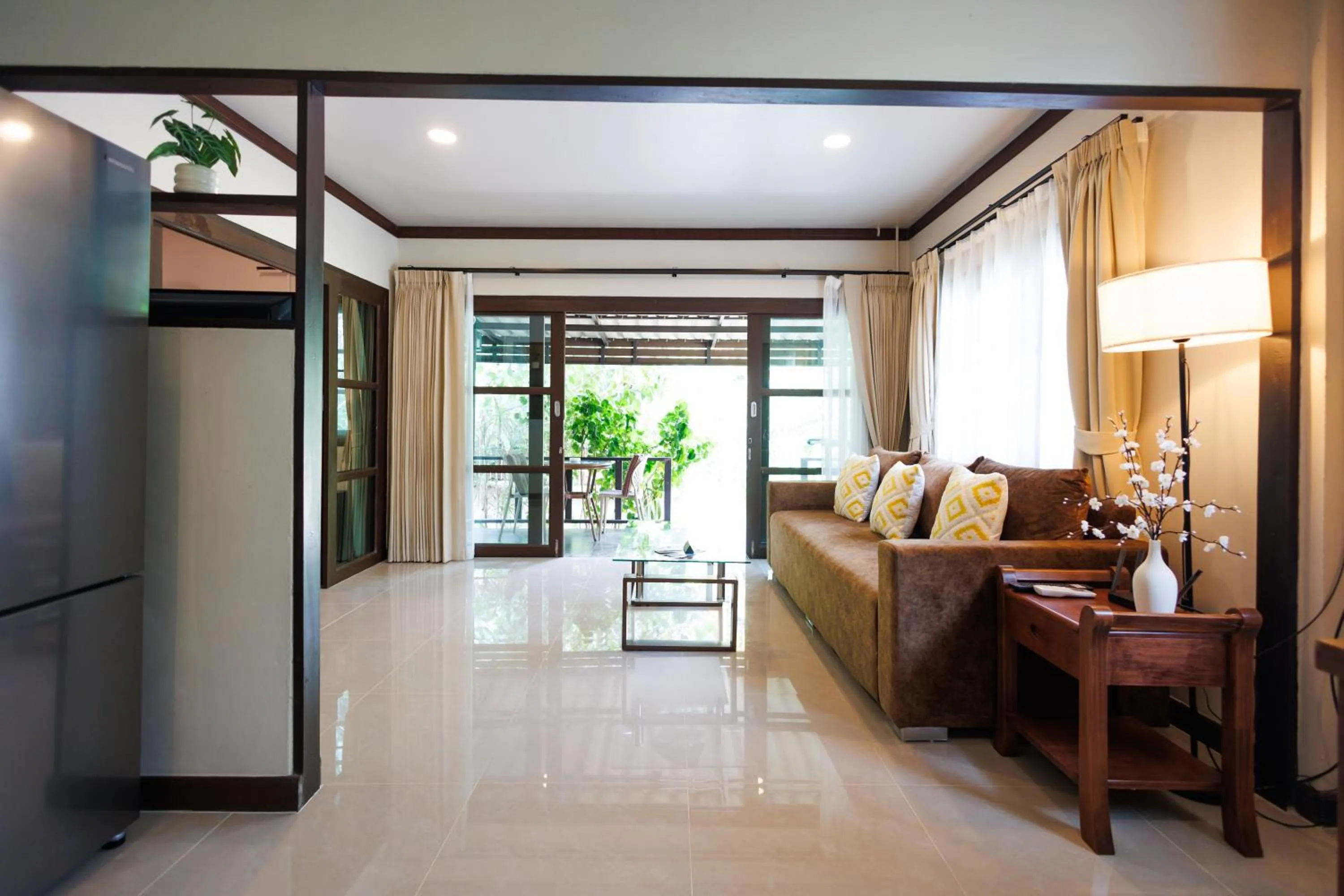 Living room in Bang Po Hut