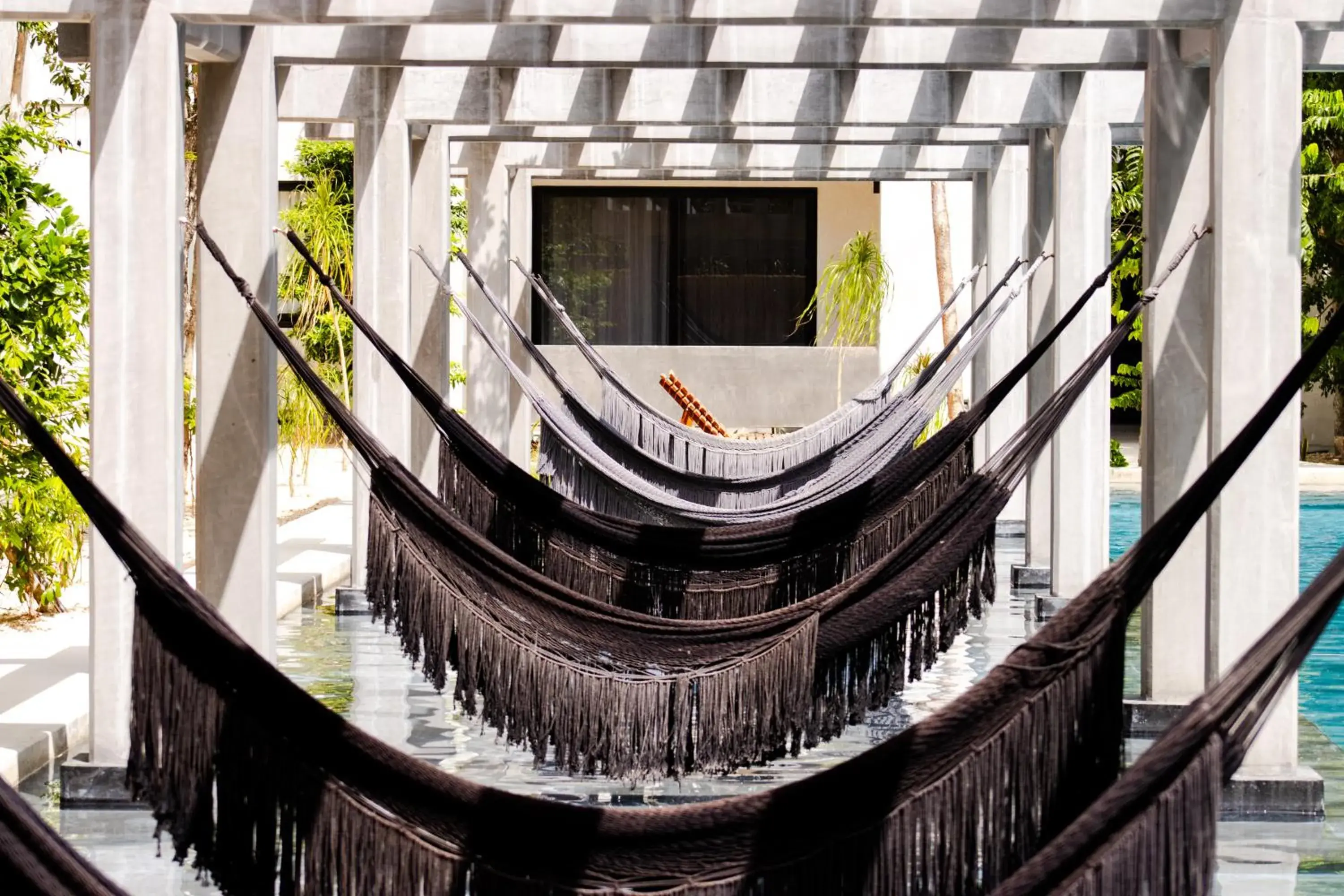 Swimming pool in Hotel Casa Tortuga Tulum - Cenotes Park Inclusive Swimming pool in Hotel Casa Tortuga Tulum - Cenotes Park Inclusive